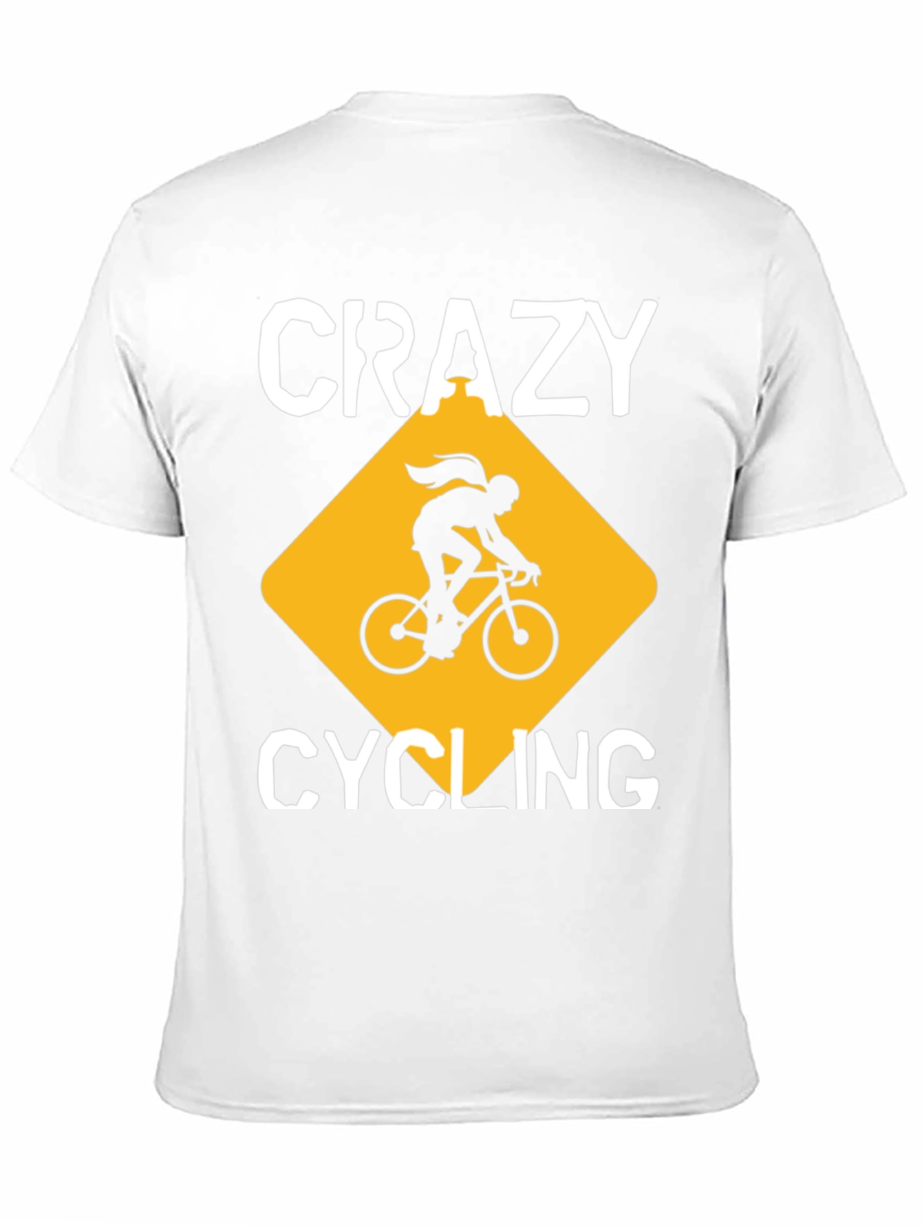 Crazy Cycling Graphic T-Shirt