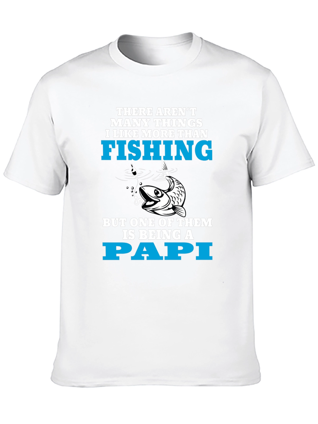 Fishing Papi T-Shirt - Fun Dad Gift