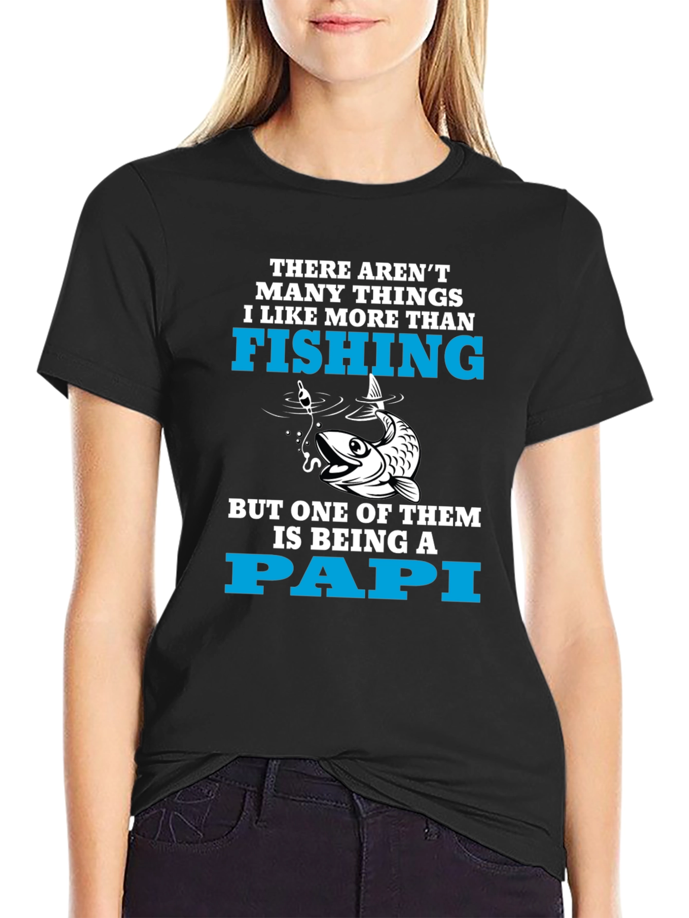 Fishing Papi T-Shirt - Fun Dad Gift