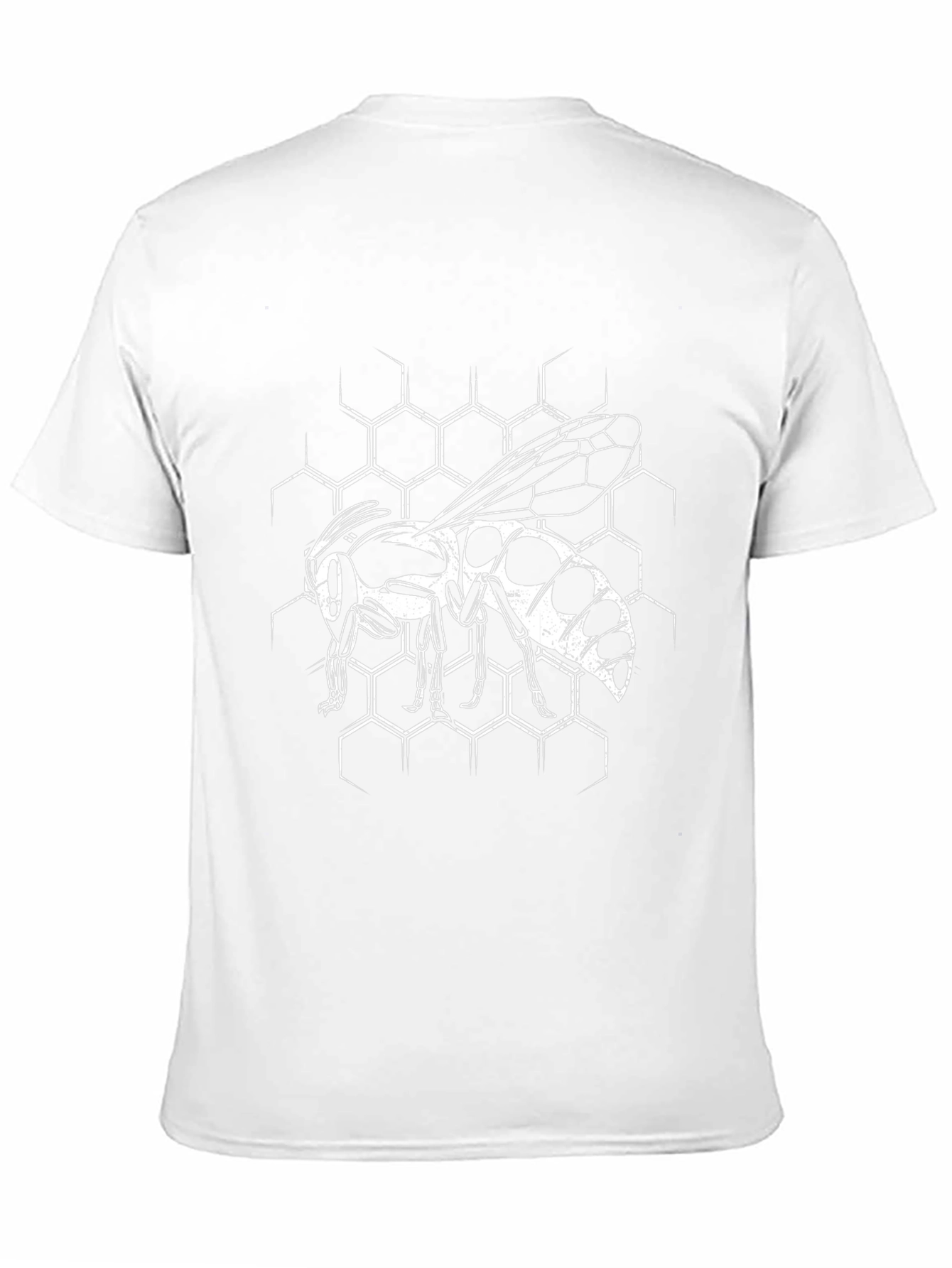 Bee Hexagon Graphic T-Shirt