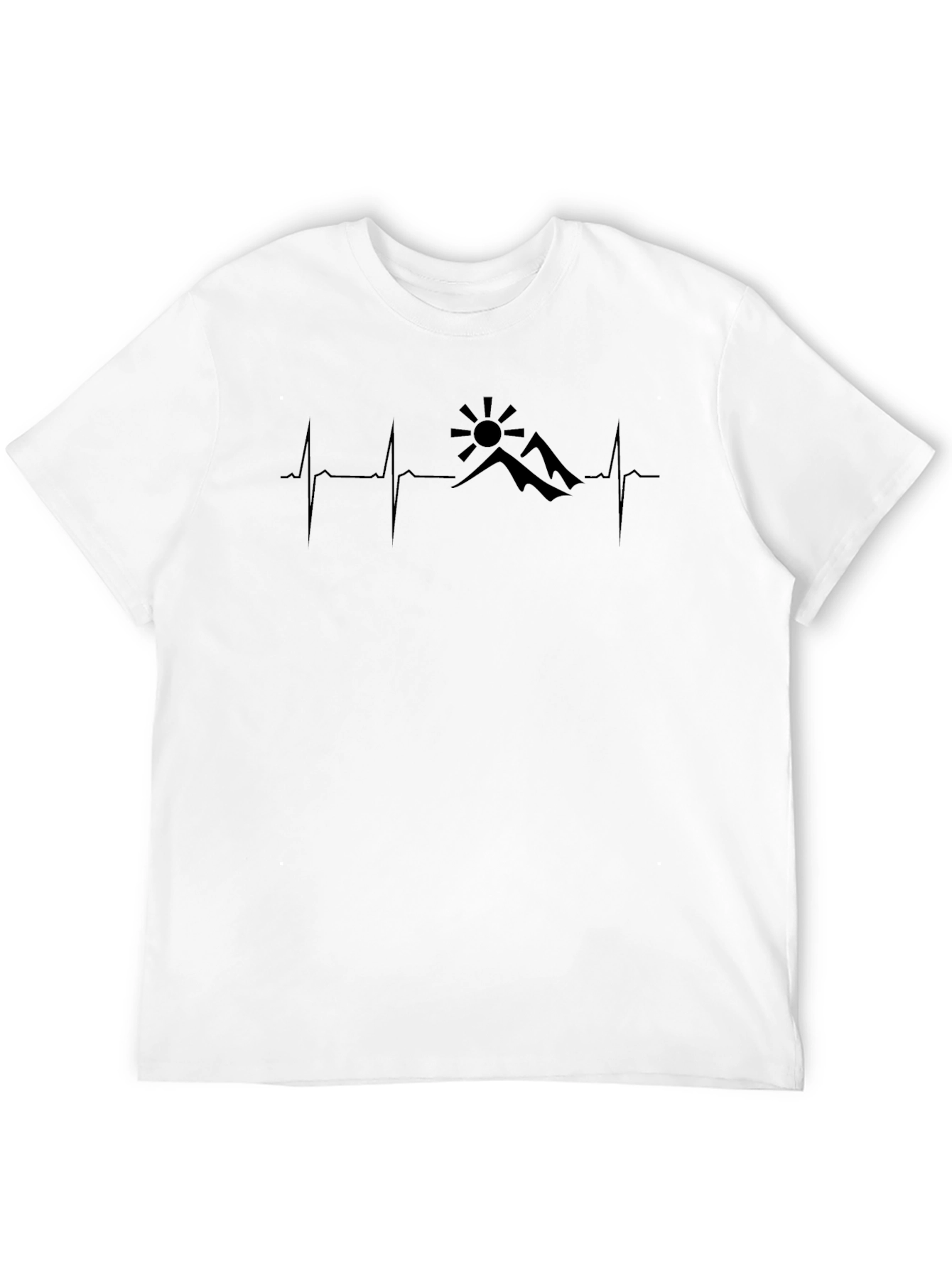Mountain Heartbeat T-Shirt - Adventure Design