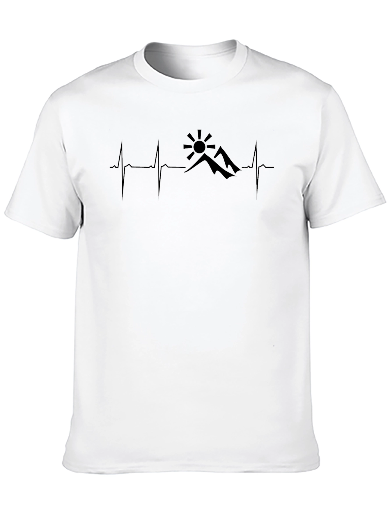 Mountain Heartbeat T-Shirt - Adventure Design