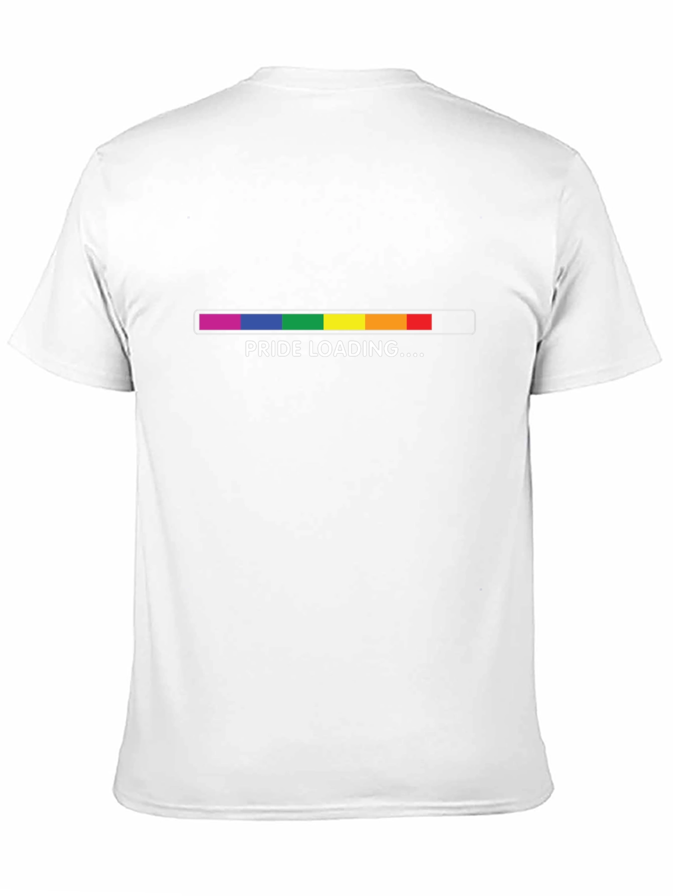Pride Loading T-Shirt - Black Cotton Blend