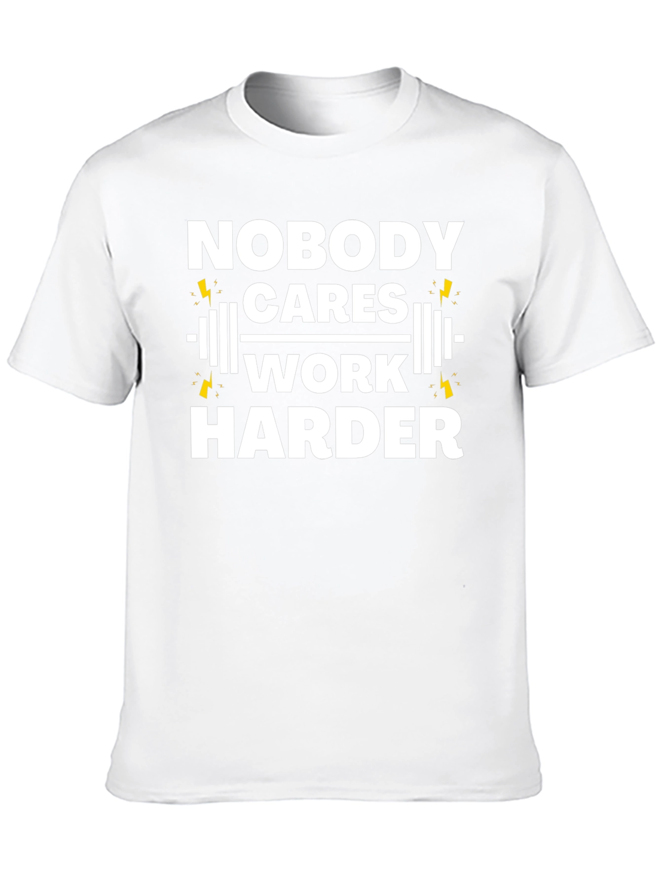 Nobody Cares Work Harder Gym T-Shirt