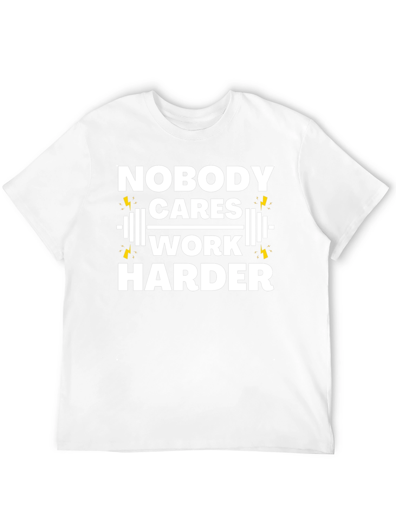 Nobody Cares Work Harder Gym T-Shirt