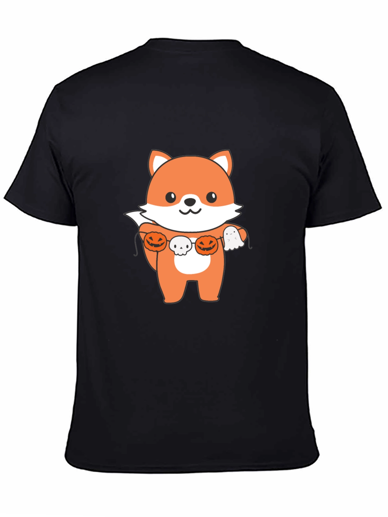 Halloween Fox T-Shirt - Cute Festive Style