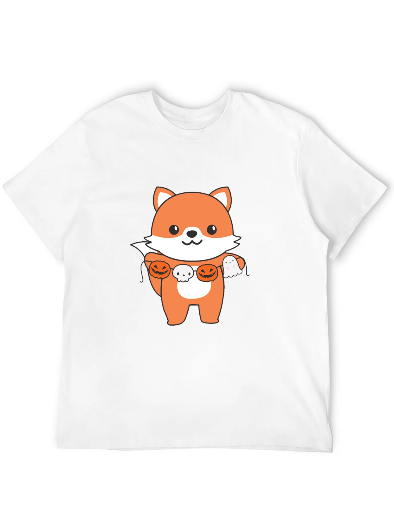 Halloween Fox T-Shirt - Cute Festive Style
