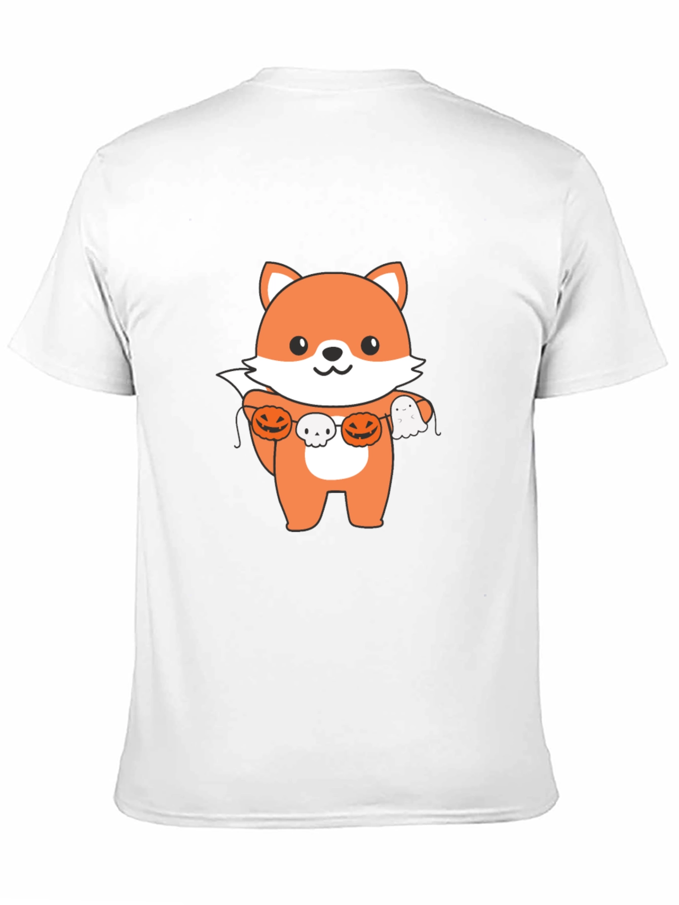 Halloween Fox T-Shirt - Cute Festive Style