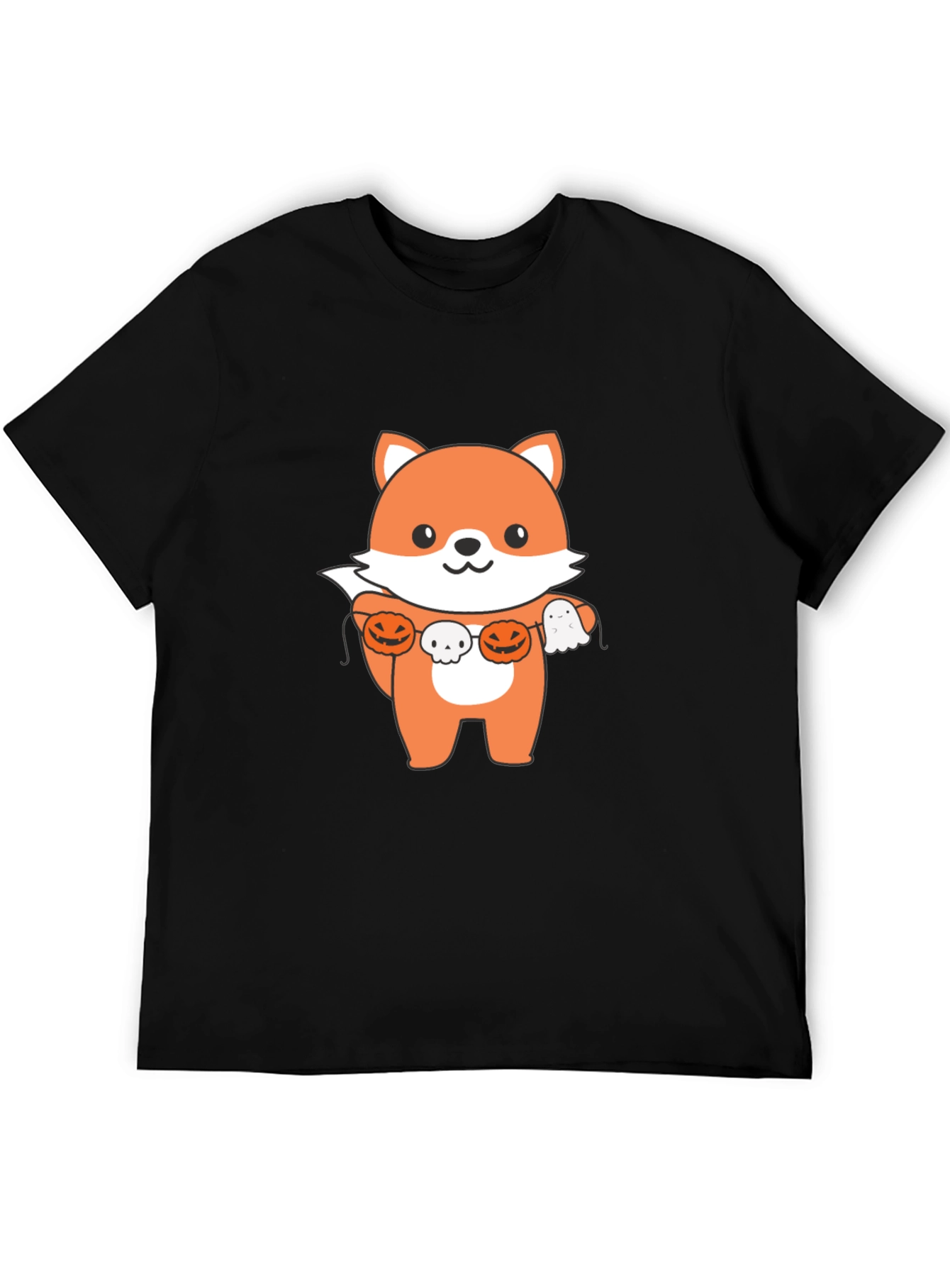 Halloween Fox T-Shirt - Cute Festive Style