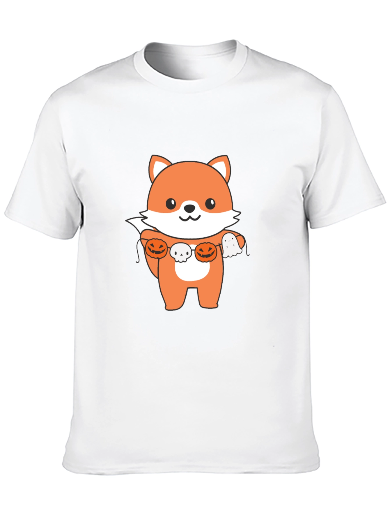 Halloween Fox T-Shirt - Cute Festive Style