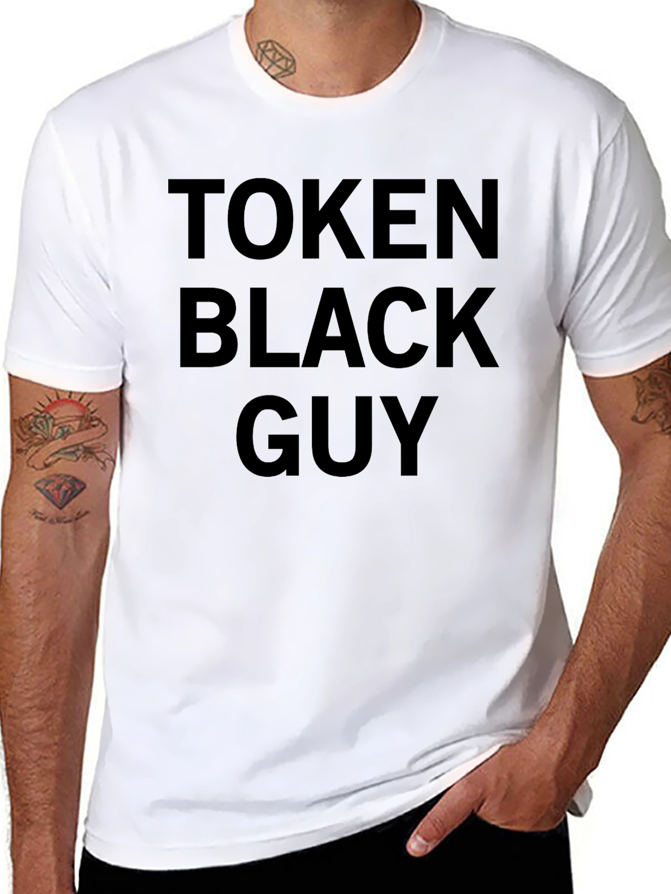 Token Black Guy Graphic Tee
