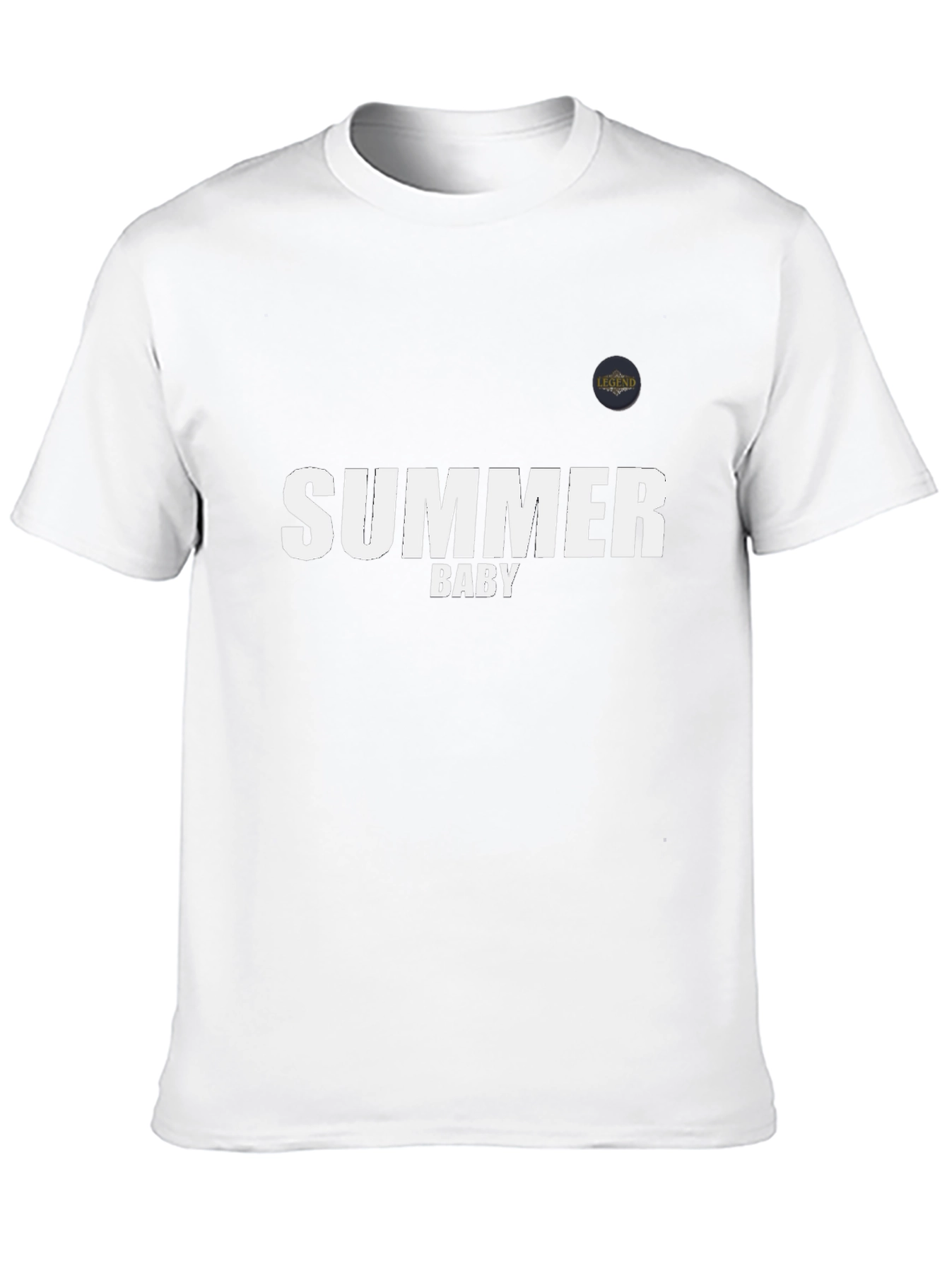 Summer Baby Black T-Shirt