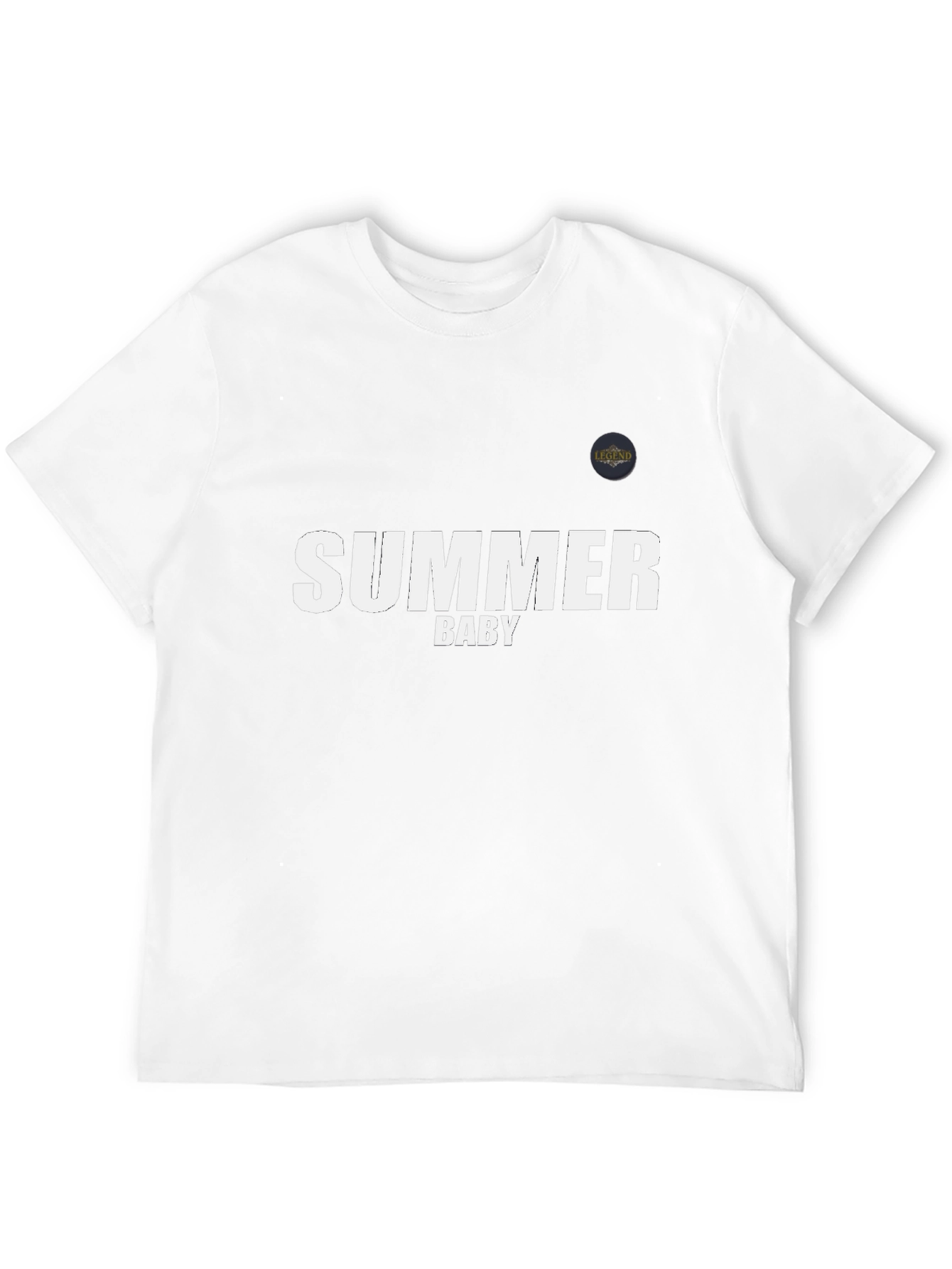 Summer Baby Black T-Shirt