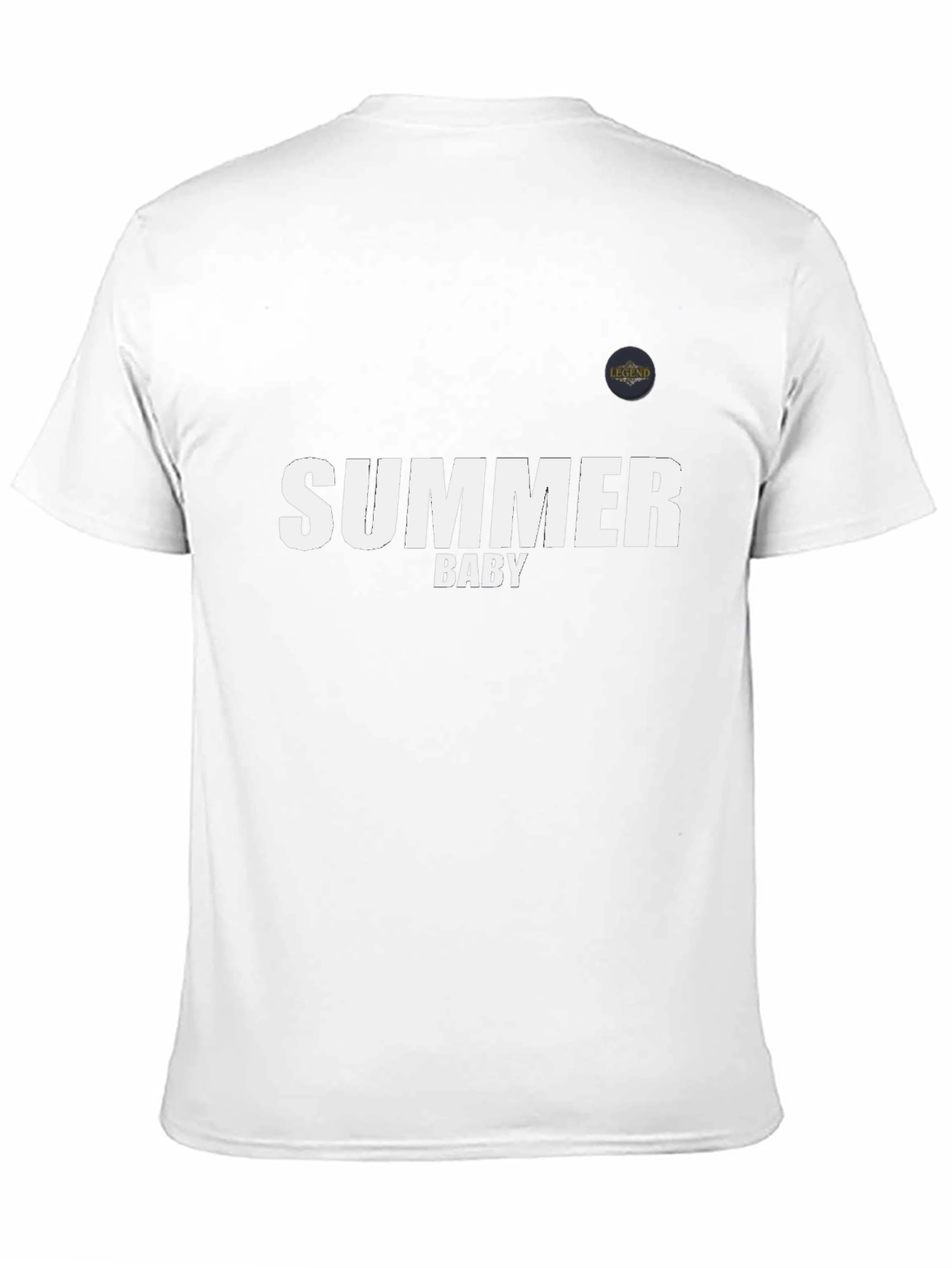 Summer Baby Black T-Shirt