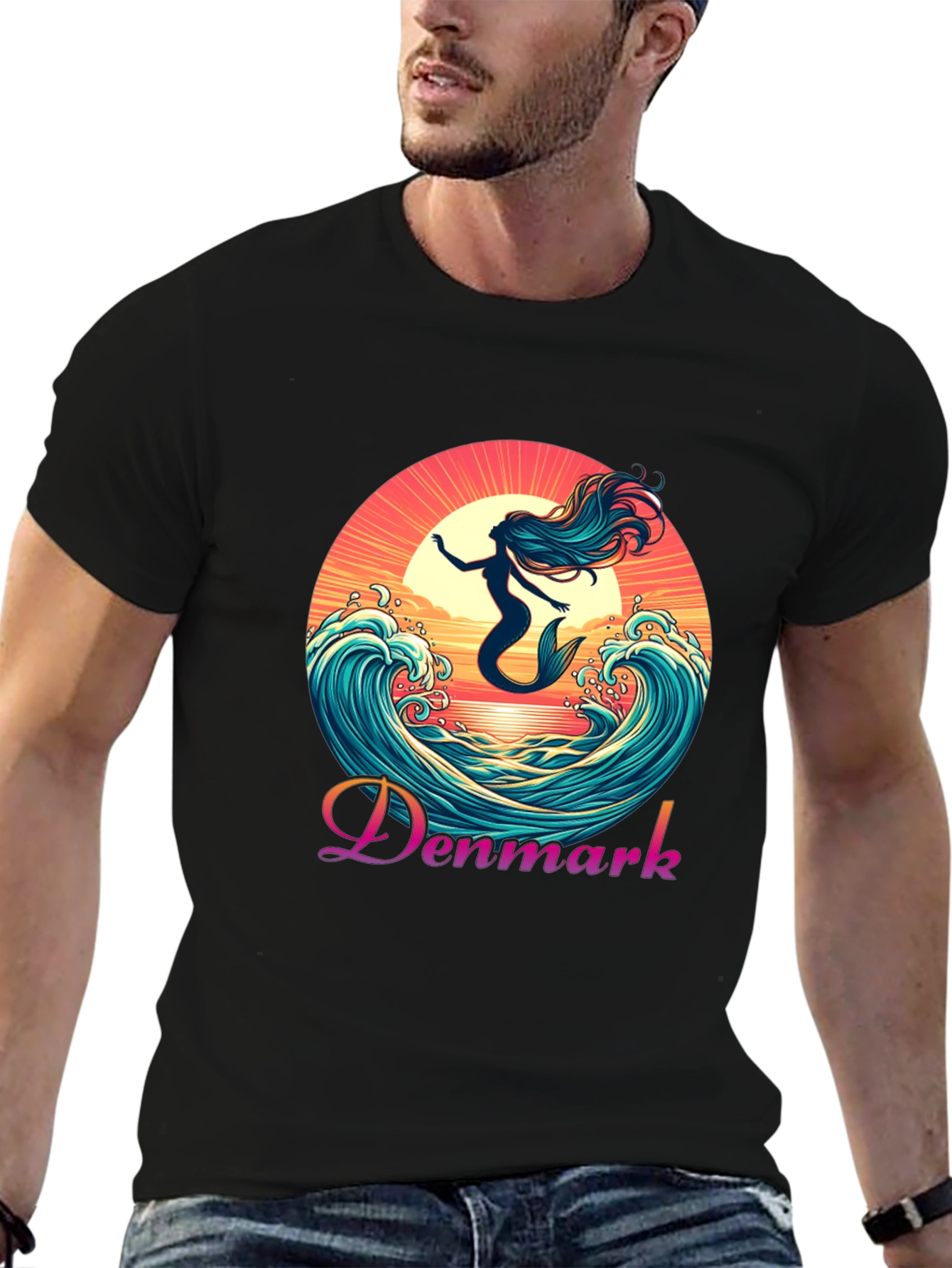 Denmark Mermaid T-Shirt