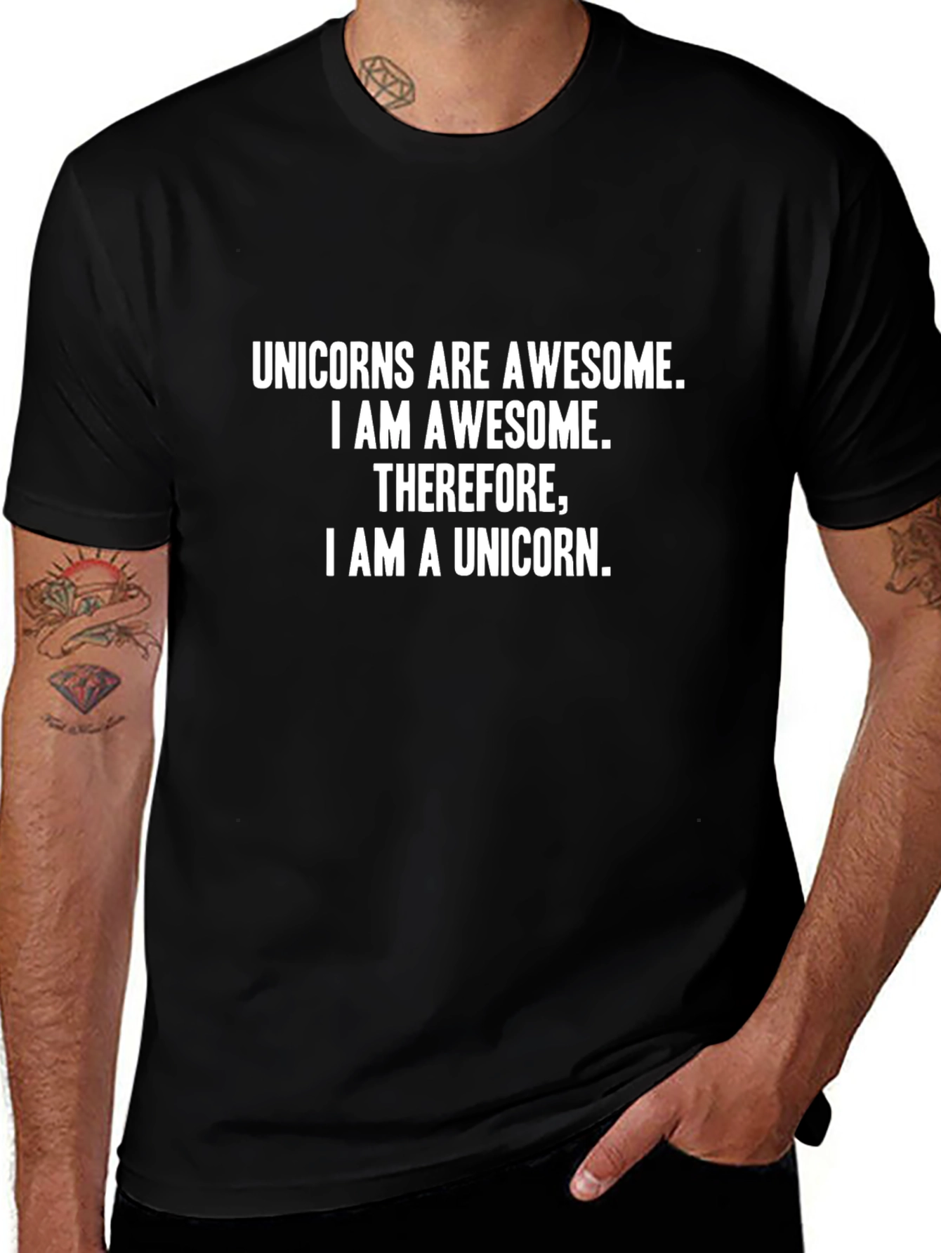 Unicorns Are Awesome Graphic Tee