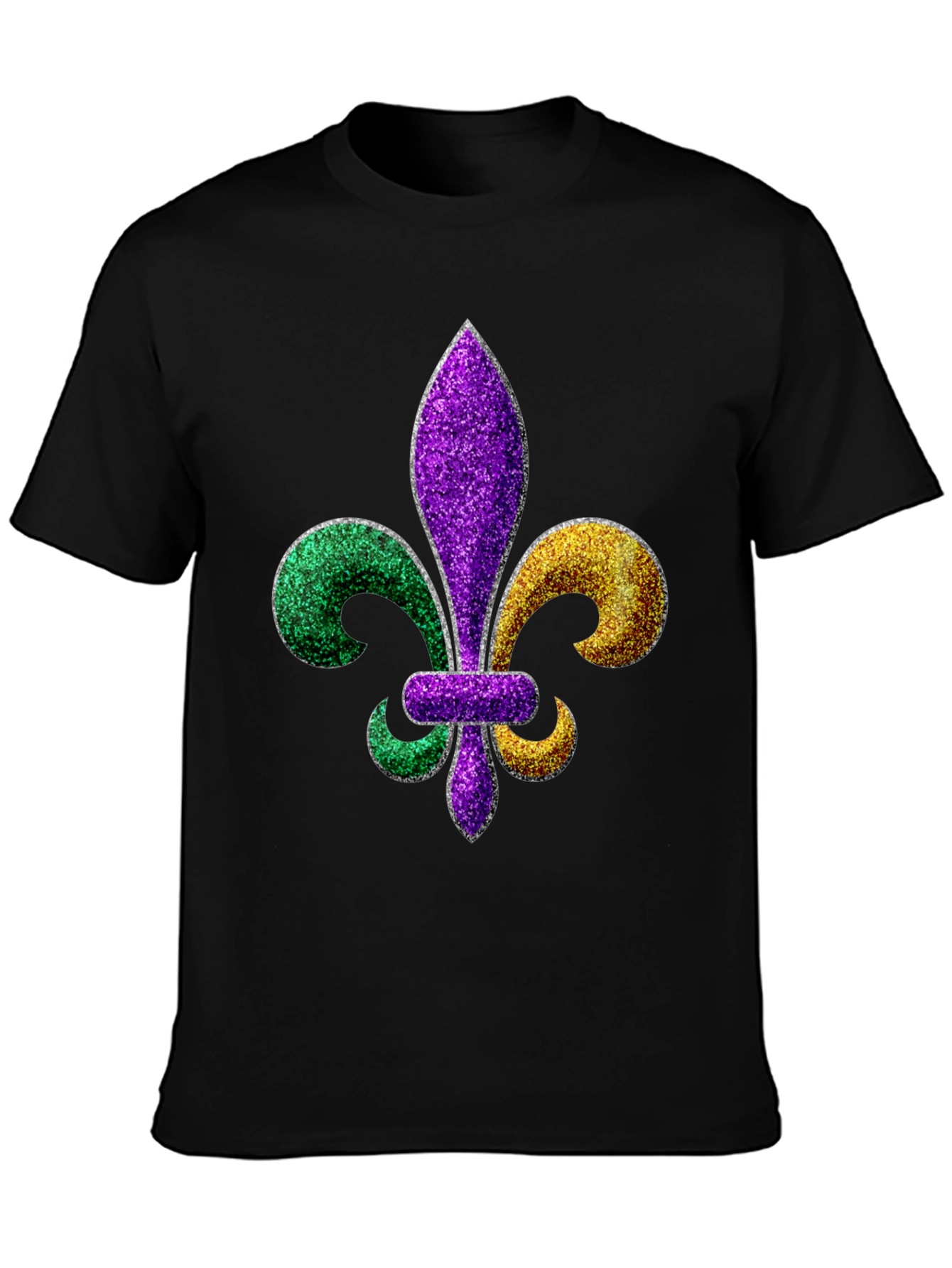 Mardi Gras Fleur-de-Lis Graphic Tee
