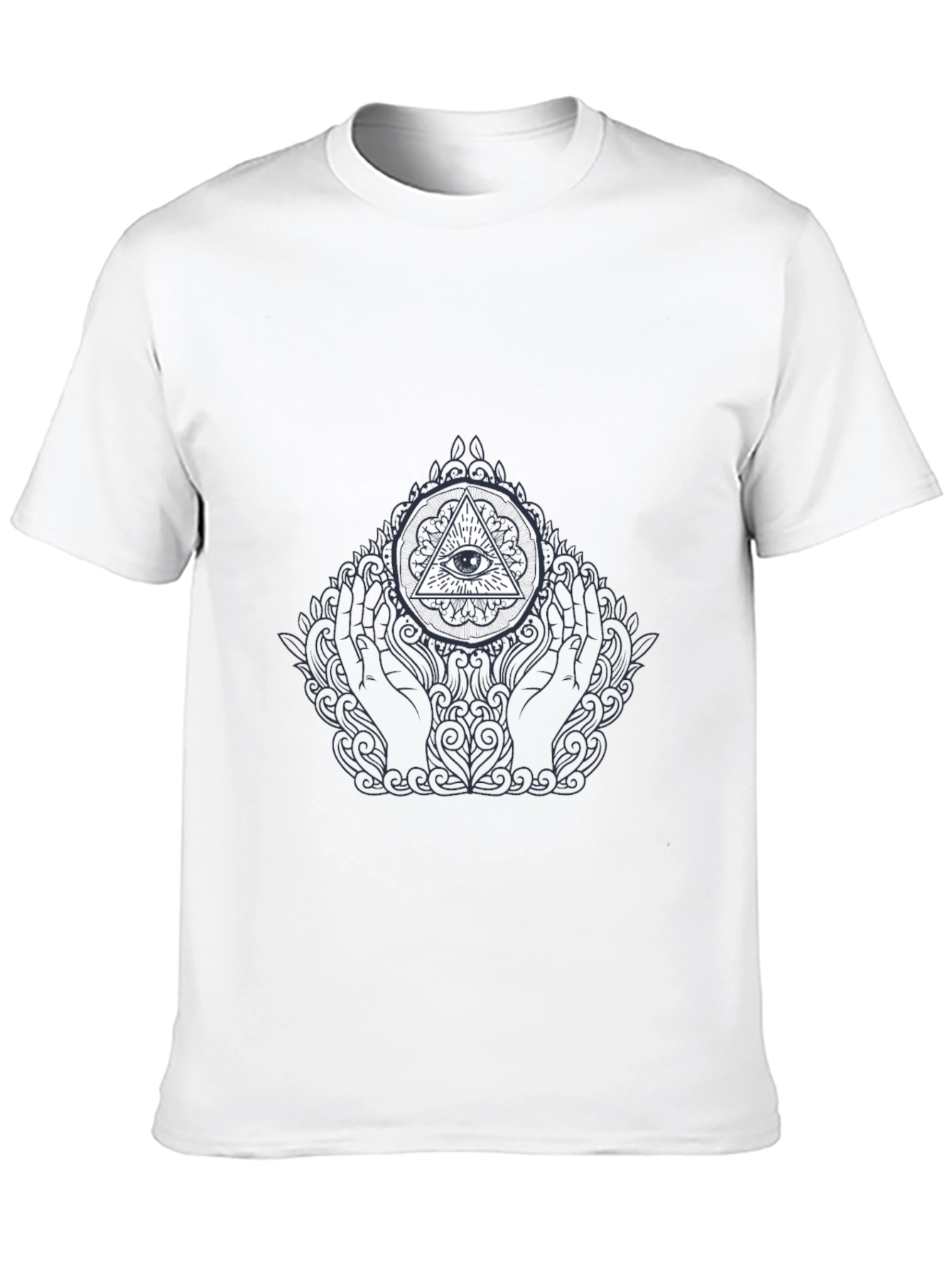 All Seeing Eye Graphic Tee - Black