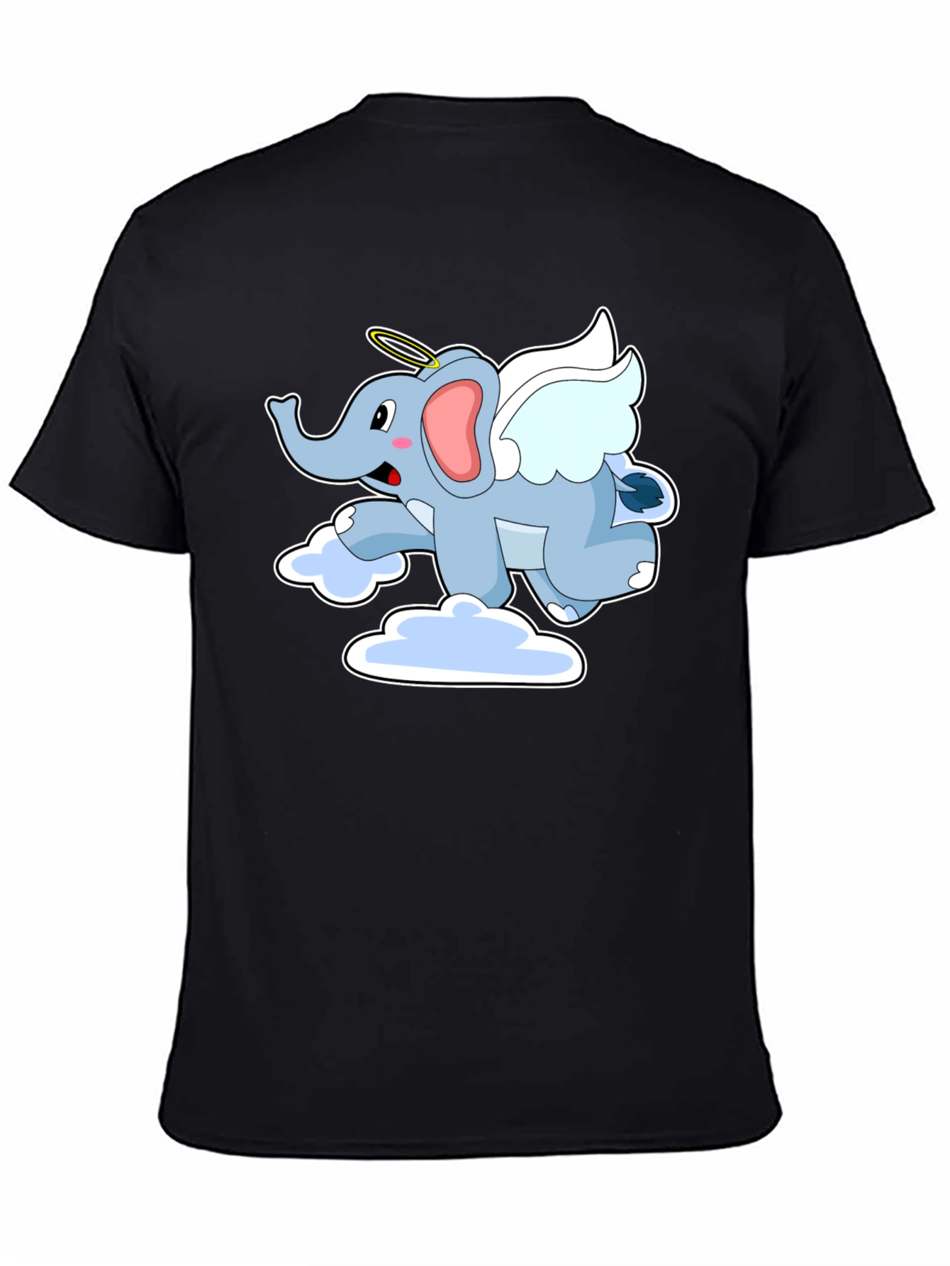 Angel Elephant Graphic Tee