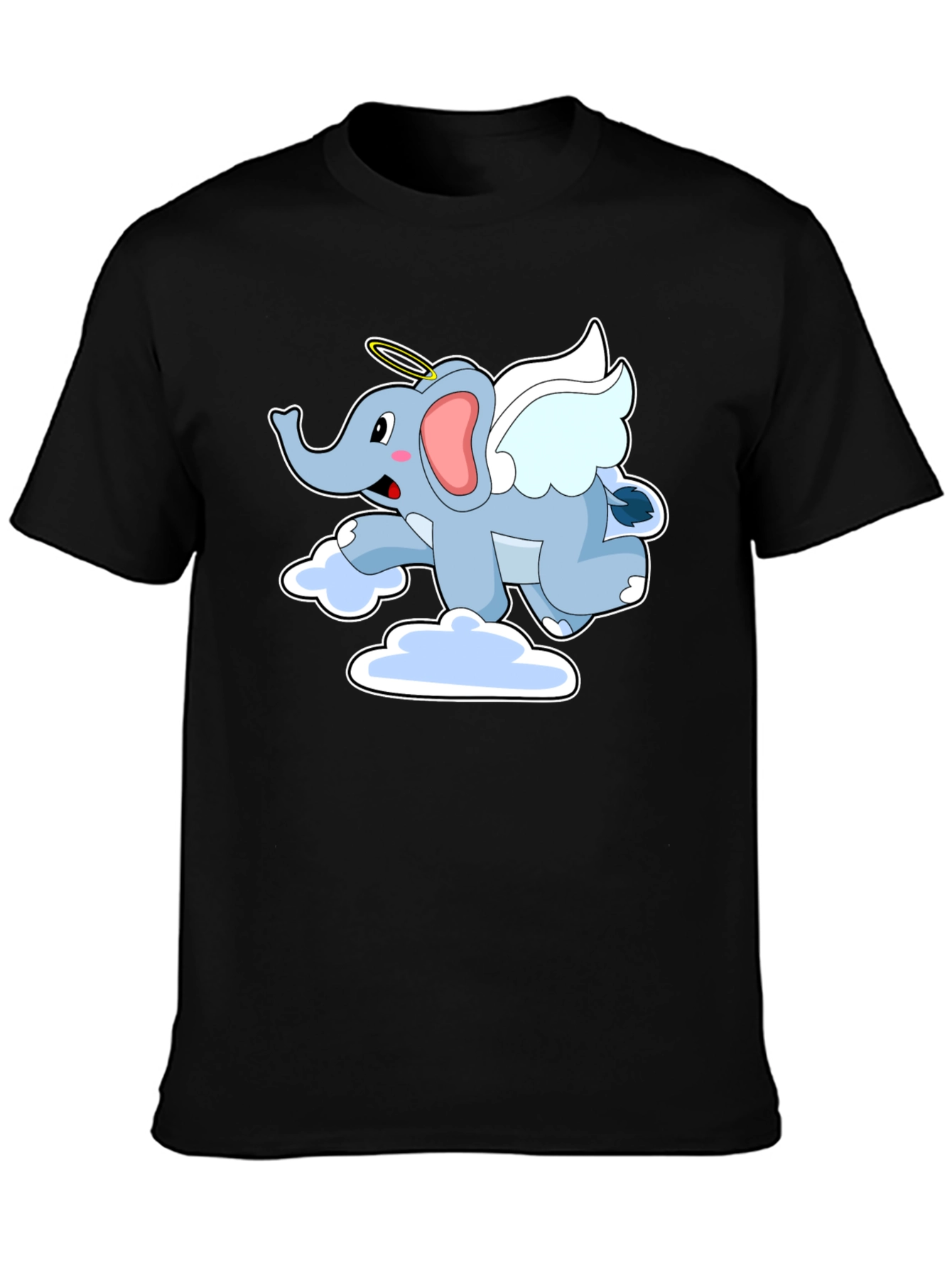 Angel Elephant Graphic Tee