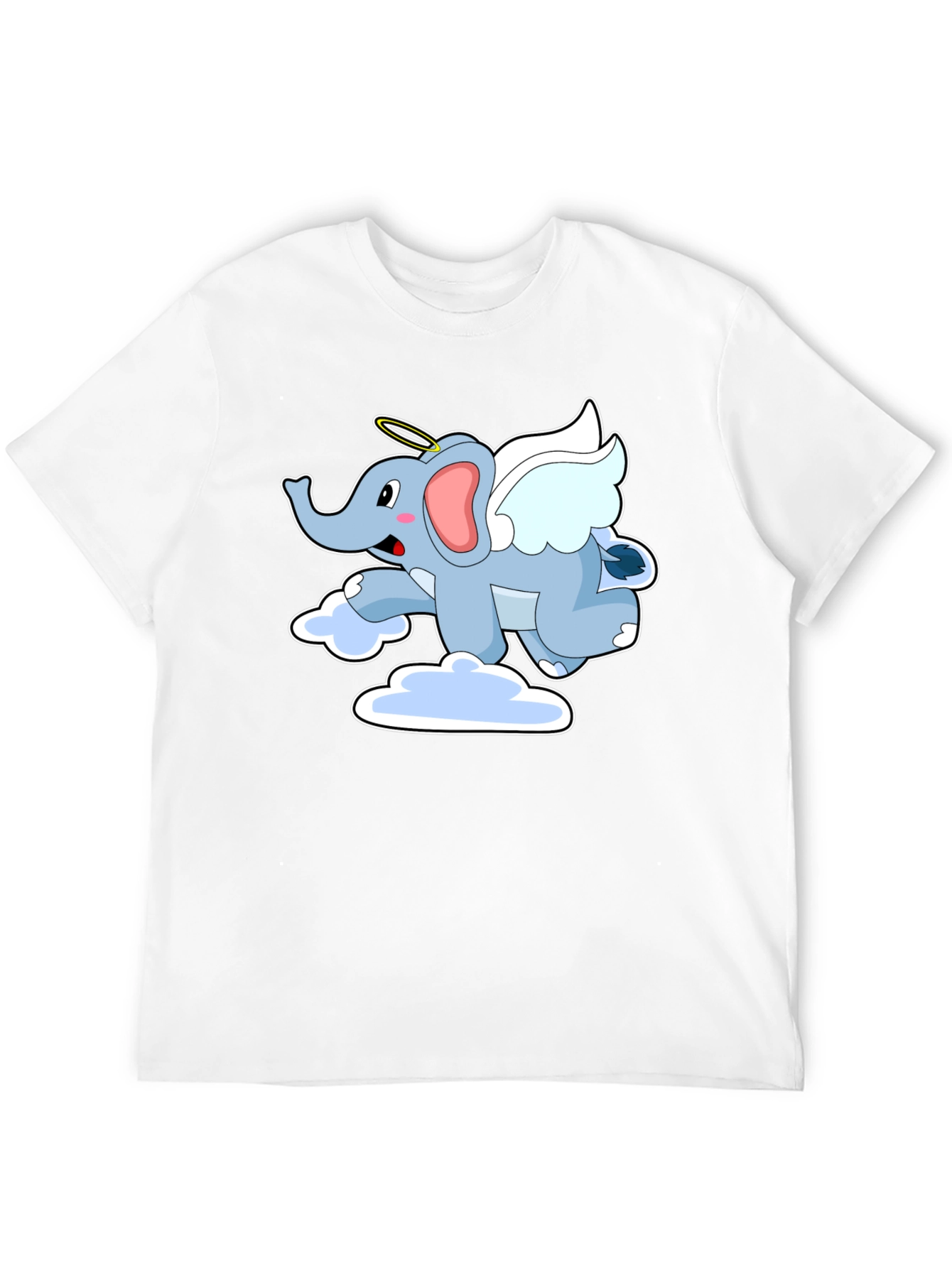 Angel Elephant Graphic Tee