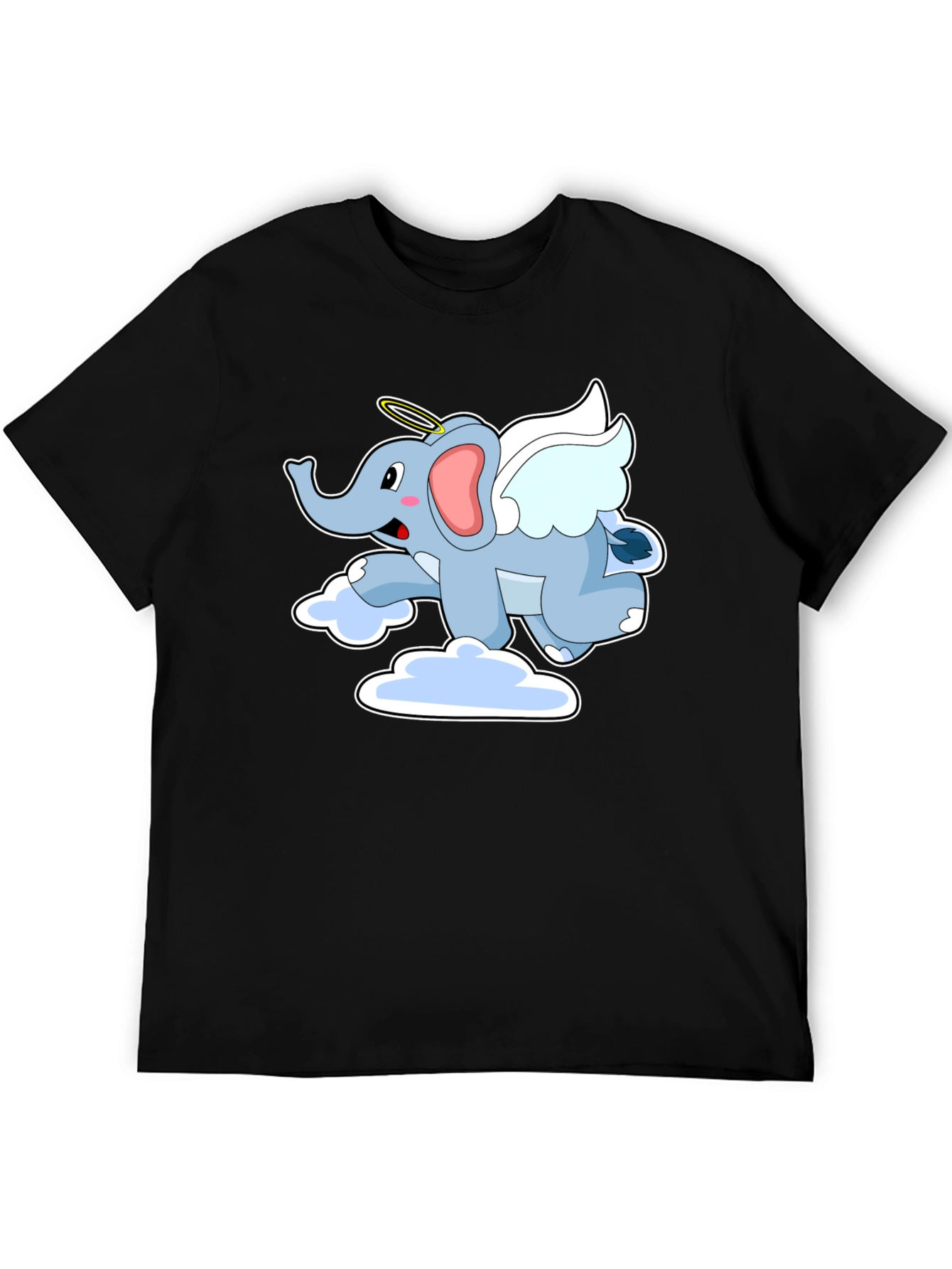 Angel Elephant Graphic Tee