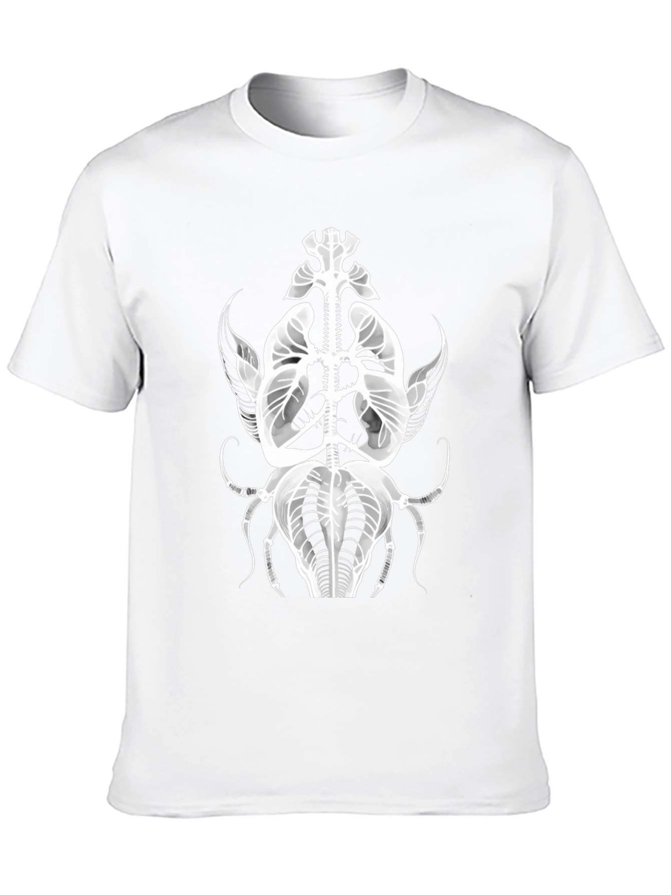 Abstract Anatomy Black T-Shirt