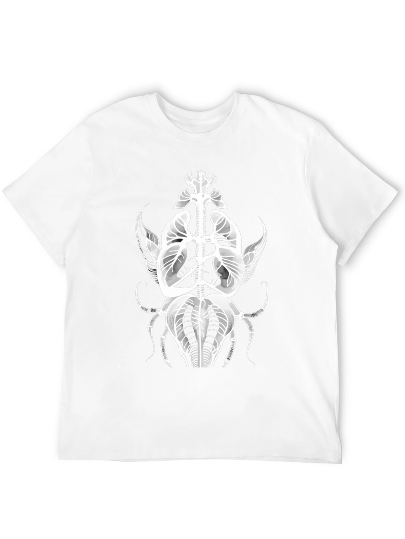 Abstract Anatomy Black T-Shirt