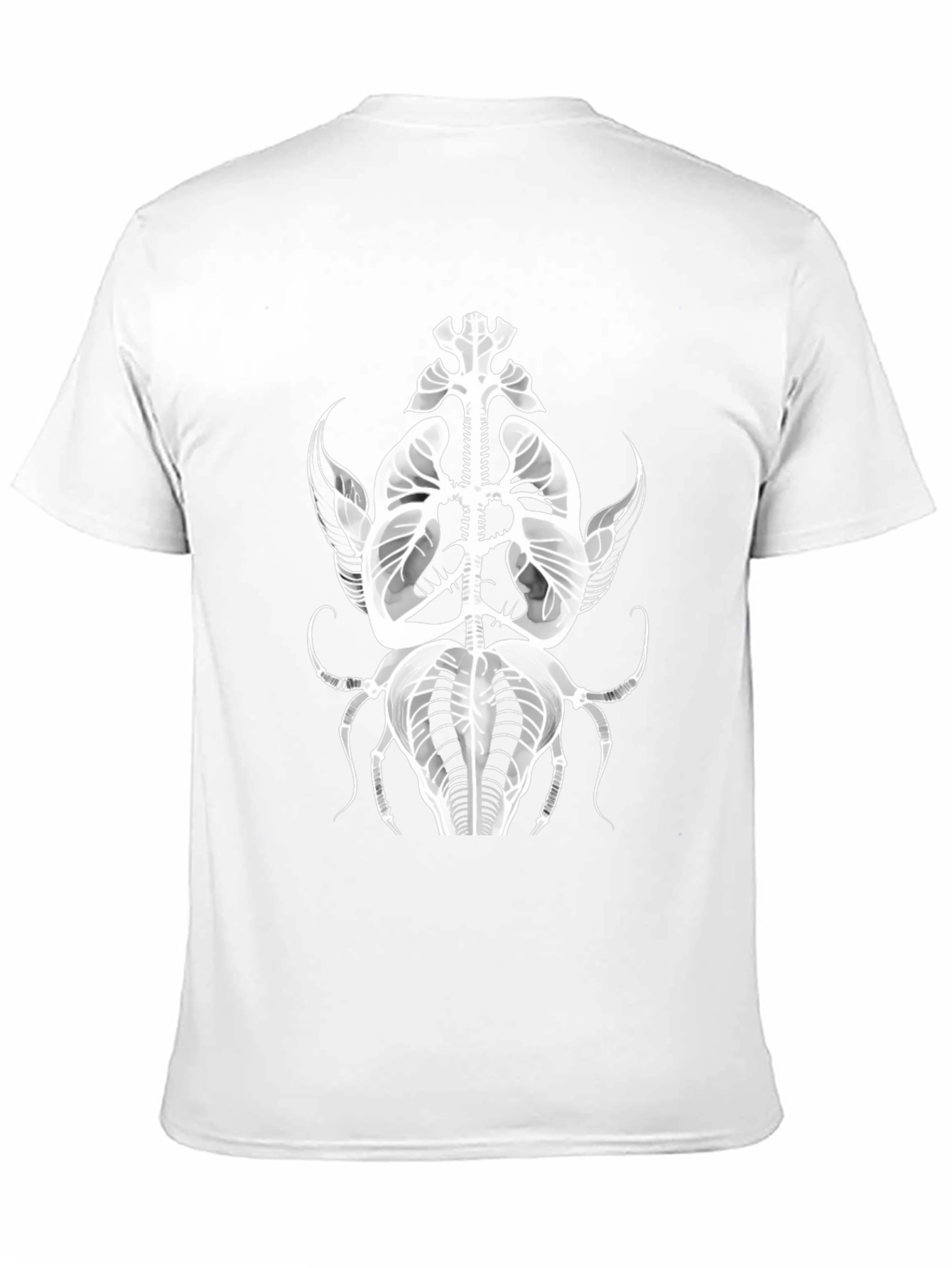 Abstract Anatomy Black T-Shirt