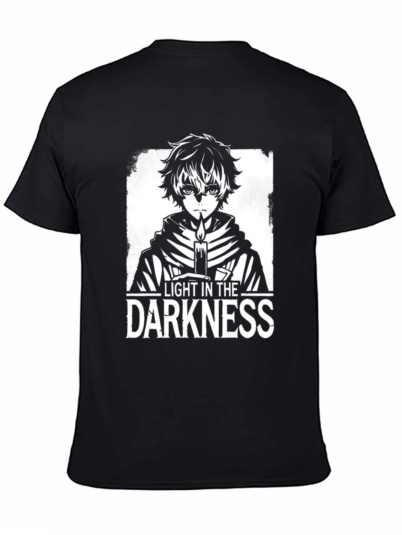 Light in the Darkness Graphic Tee - Black T-Shirt