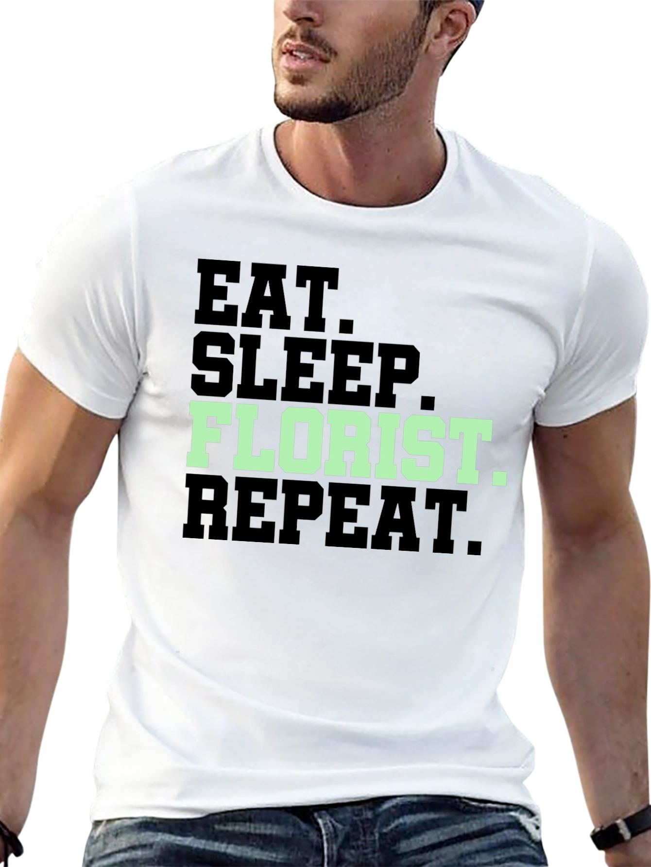 Eat Sleep Florist Repeat T-Shirt