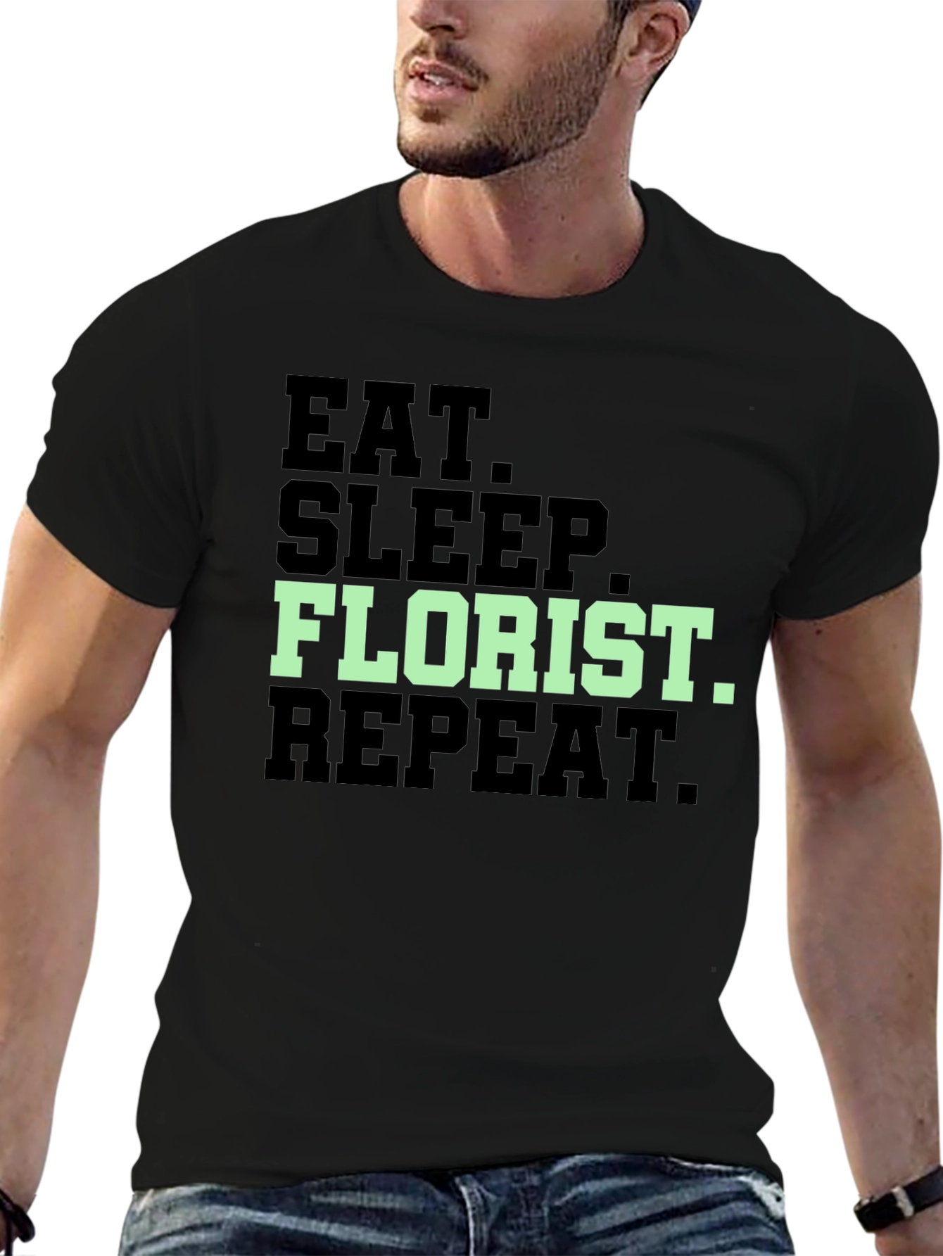 Eat Sleep Florist Repeat T-Shirt