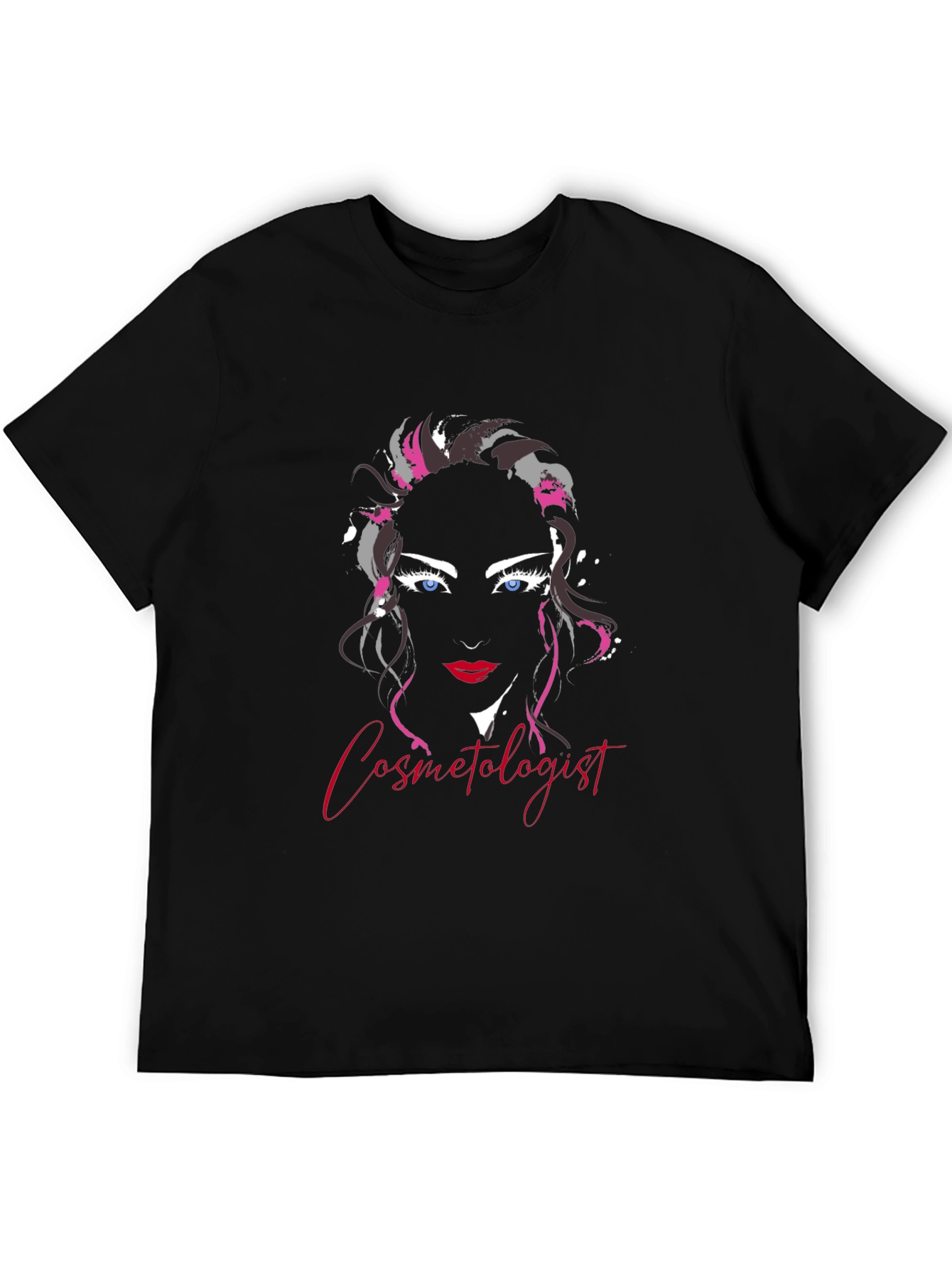 Cosmetologist Graphic Tee - Unisex Black T-Shirt