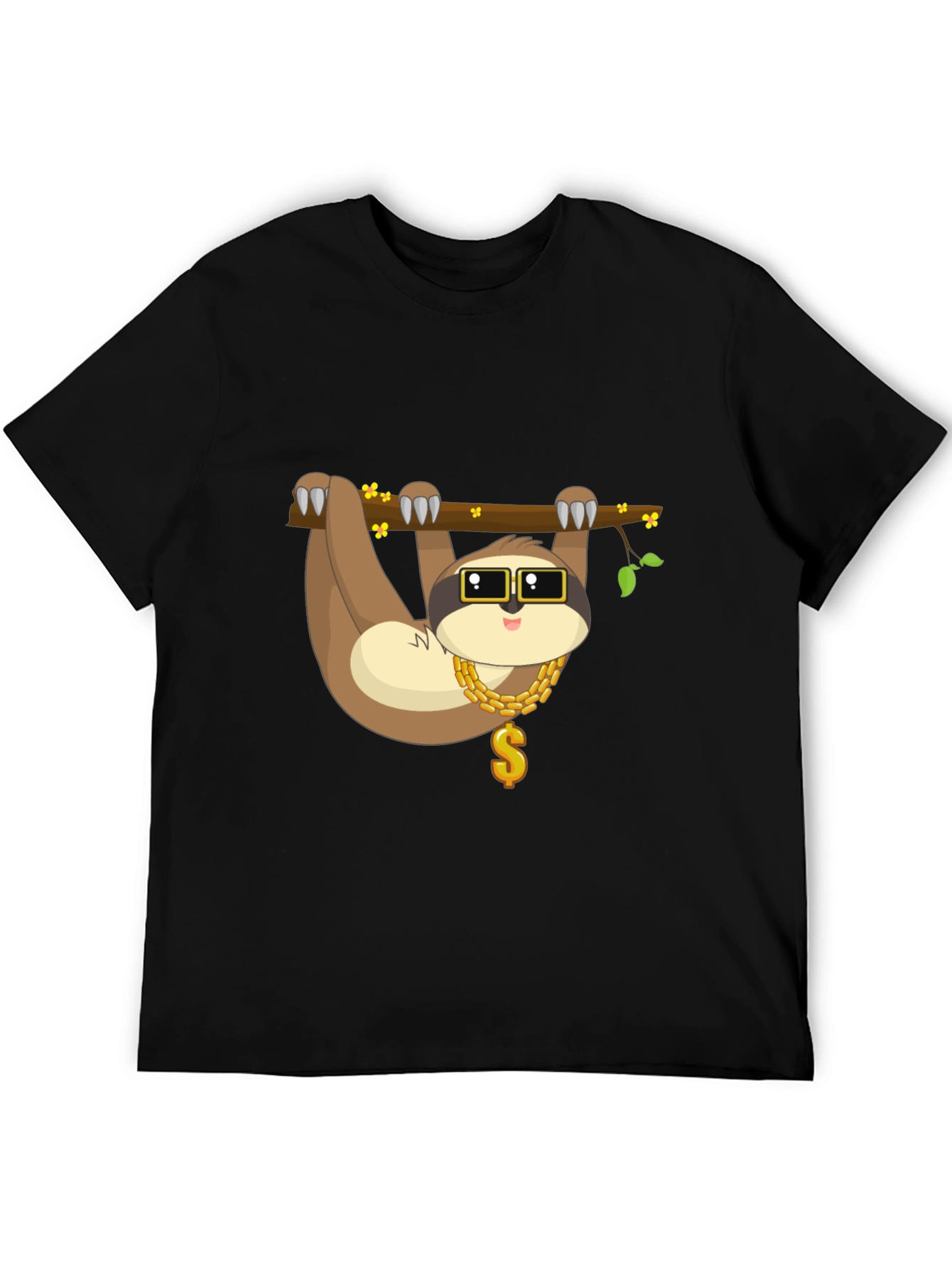 Sloth Bling T-Shirt - Cool & Casual