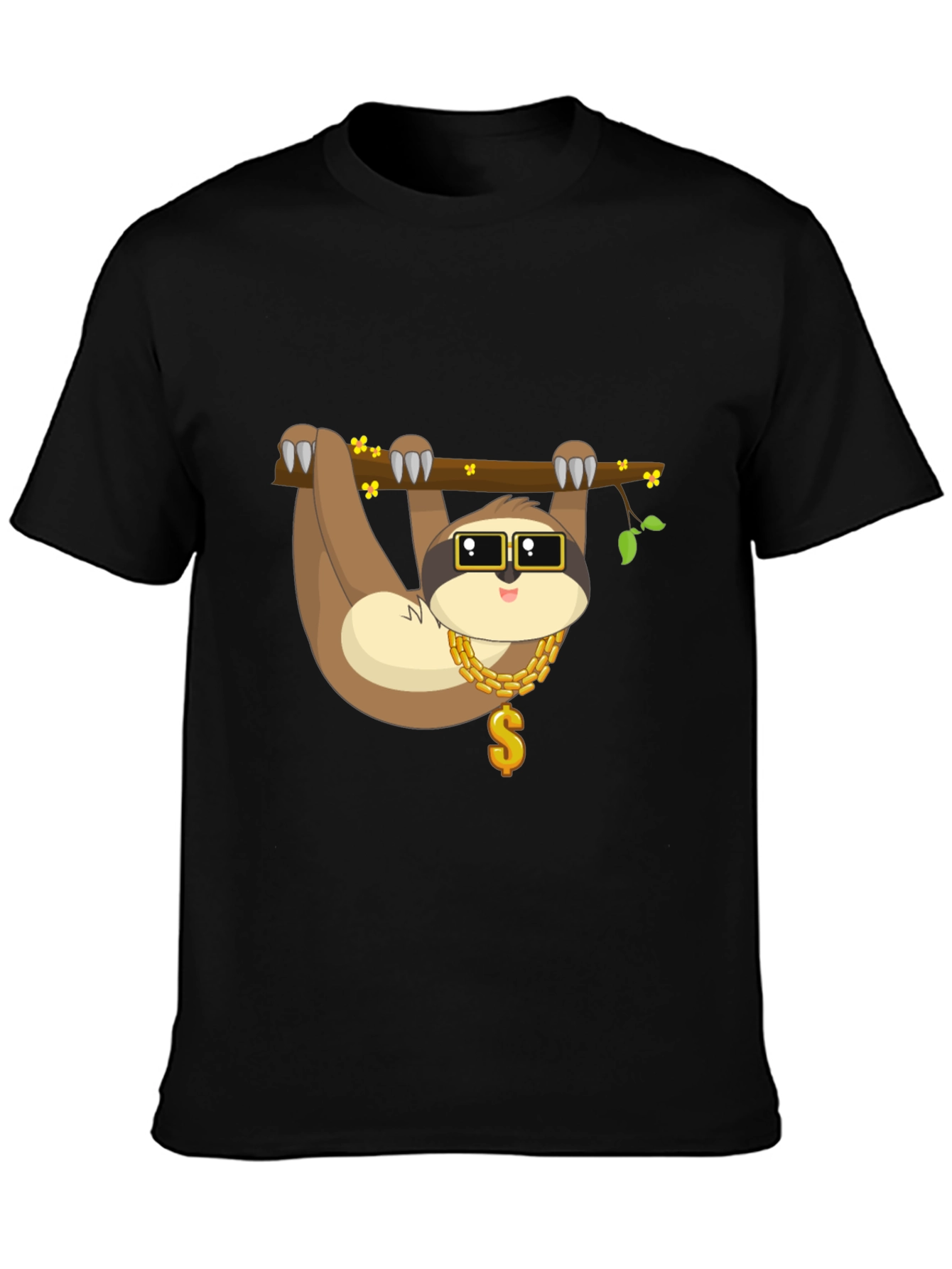Sloth Bling T-Shirt - Cool & Casual