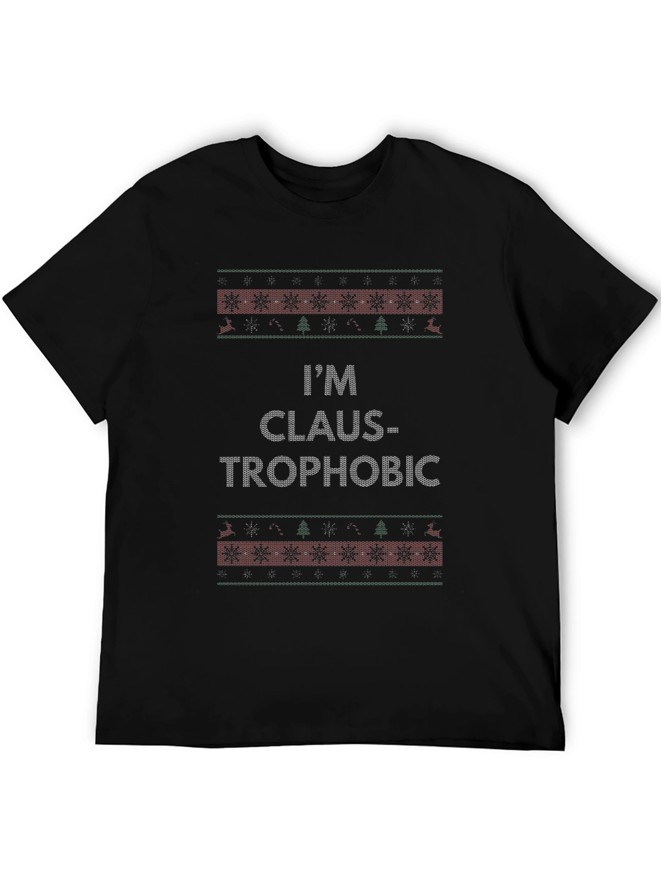 Im Claus-trophobic Christmas Tee