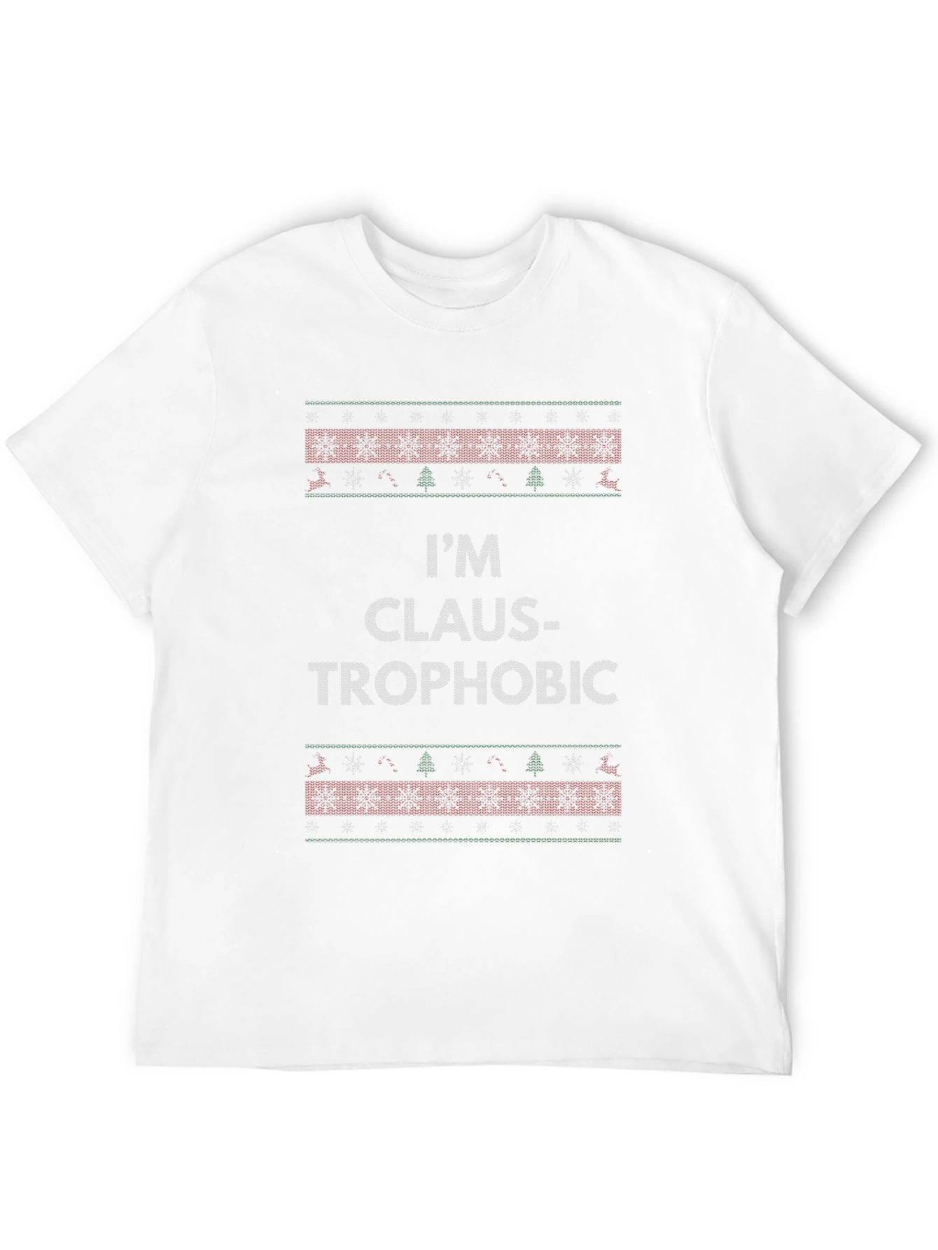 Im Claus-trophobic Christmas Tee
