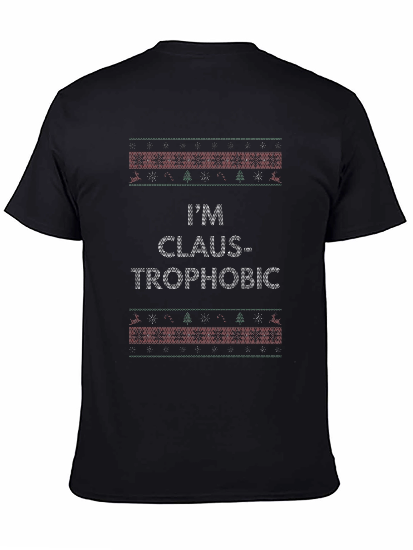 Im Claus-trophobic Christmas Tee