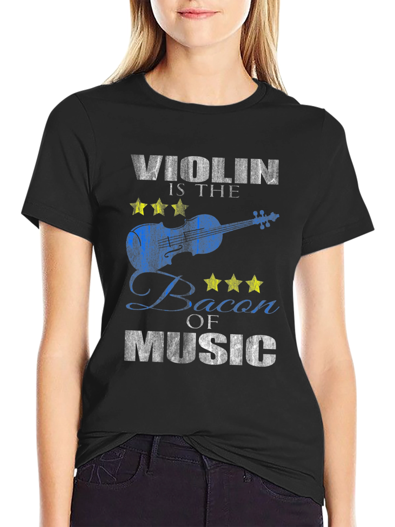 Violin is the Bacon of Music T-Shirt