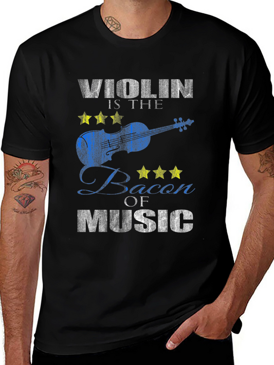 Violin is the Bacon of Music T-Shirt