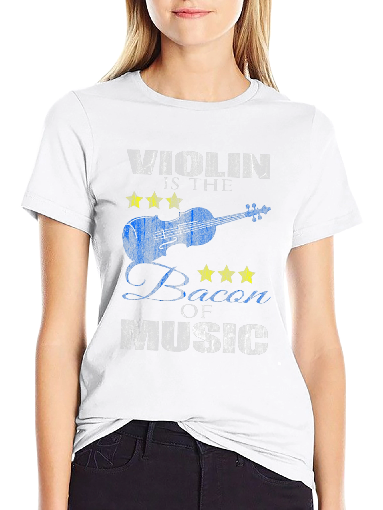 Violin is the Bacon of Music T-Shirt