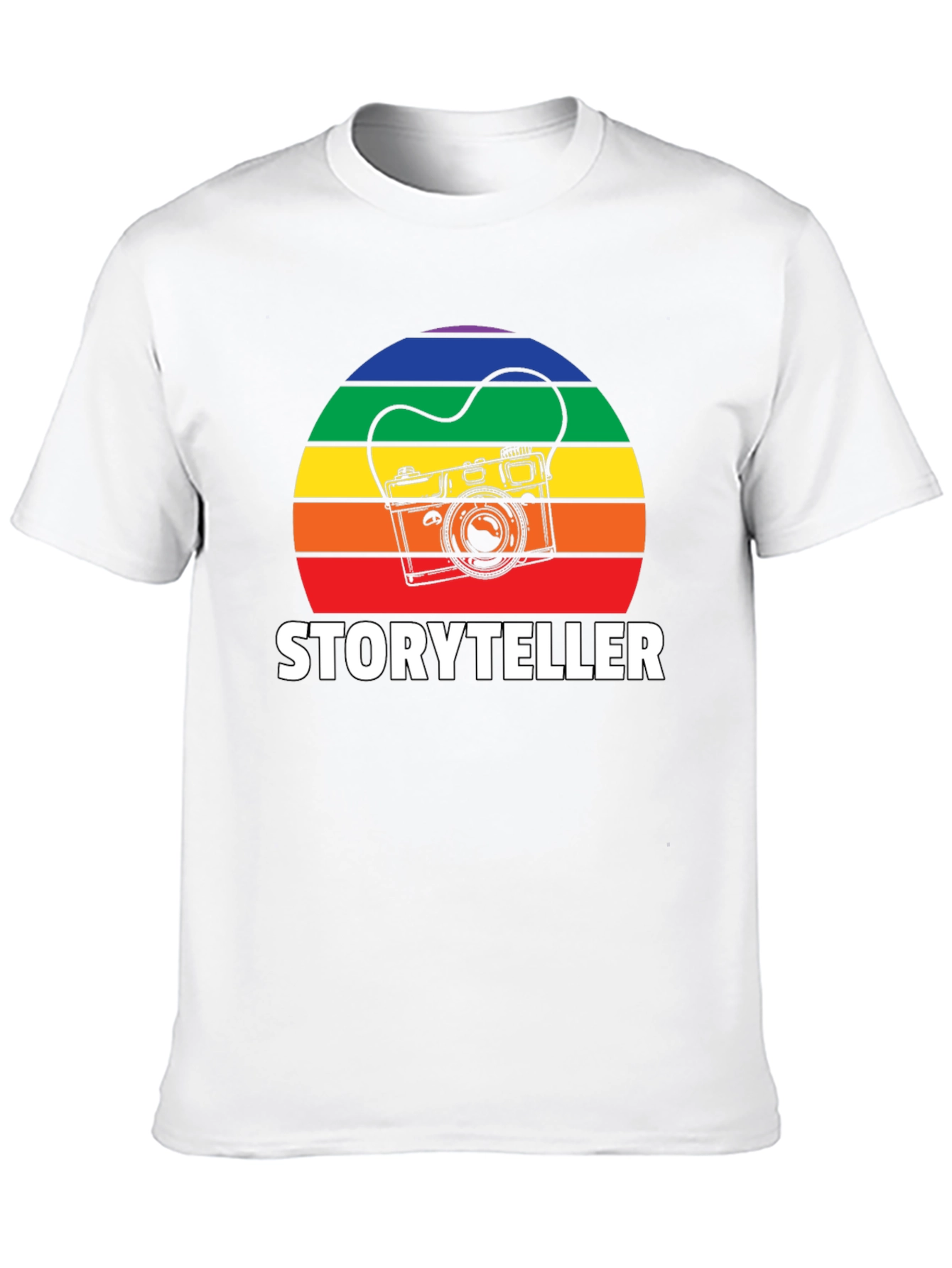 Storyteller Retro Camera Graphic Tee