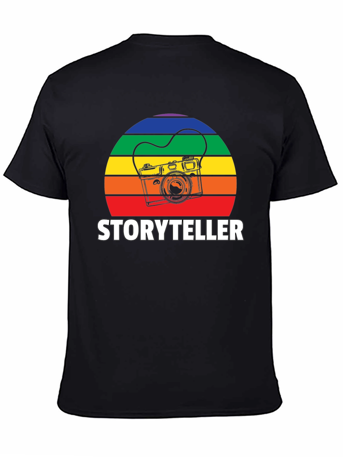 Storyteller Retro Camera Graphic Tee