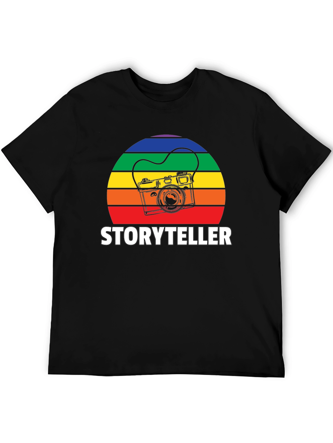 Storyteller Retro Camera Graphic Tee