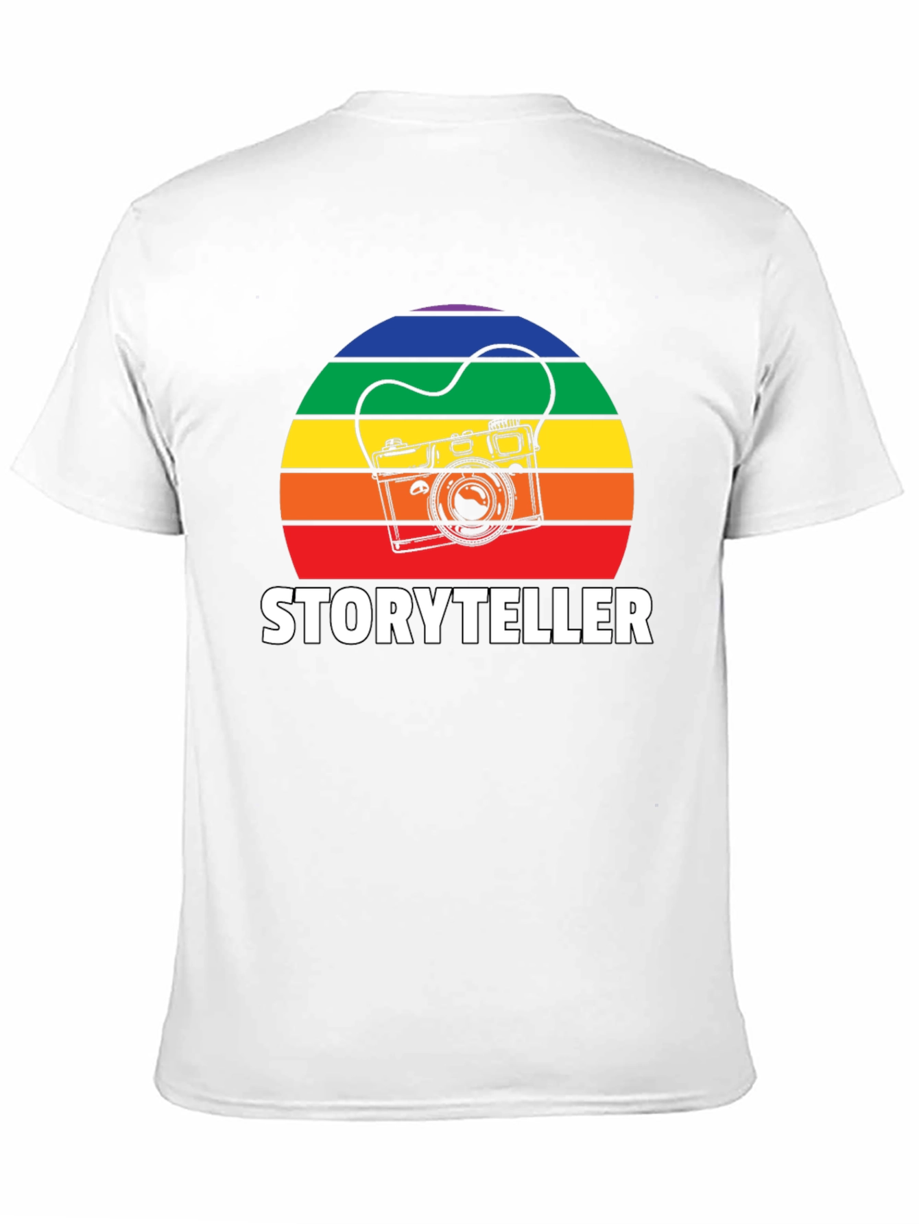 Storyteller Retro Camera Graphic Tee