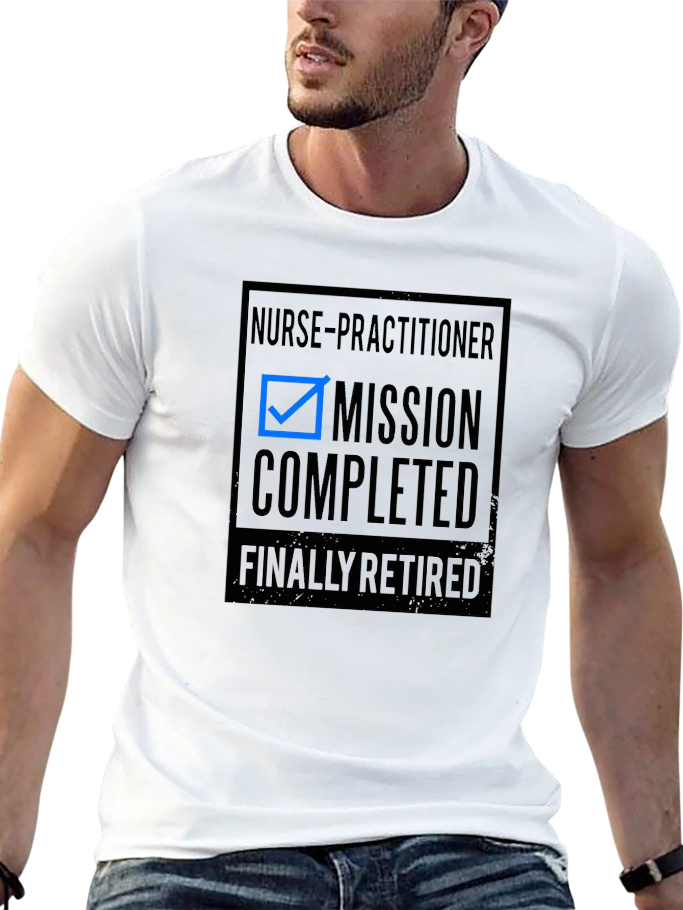 Nurse Practitioner Mission Completed Retired T-Shirt