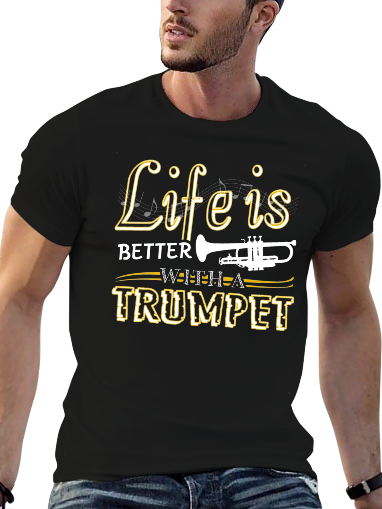 Life is Better With a Trumpet T-Shirt