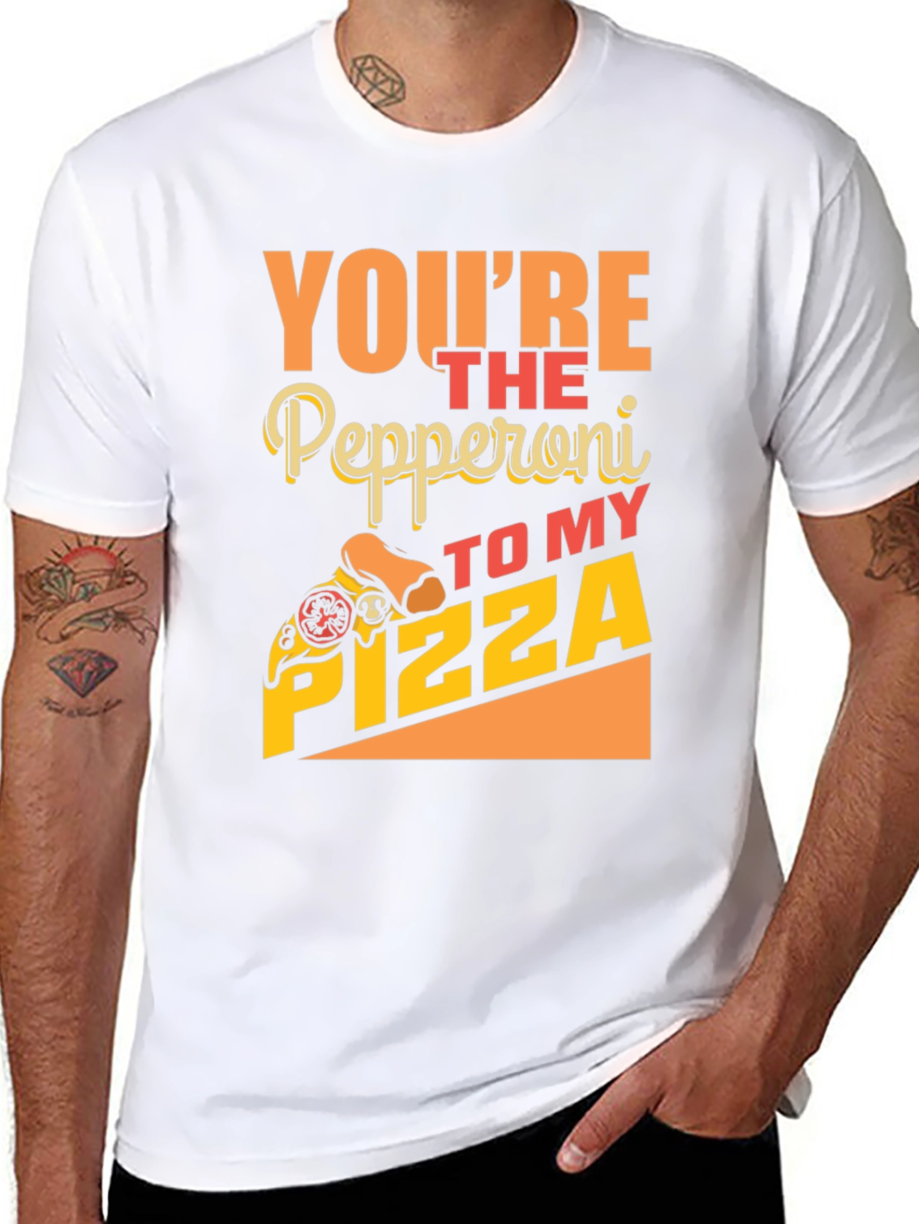 Youre The Pepperoni To My Pizza Funny T-Shirt