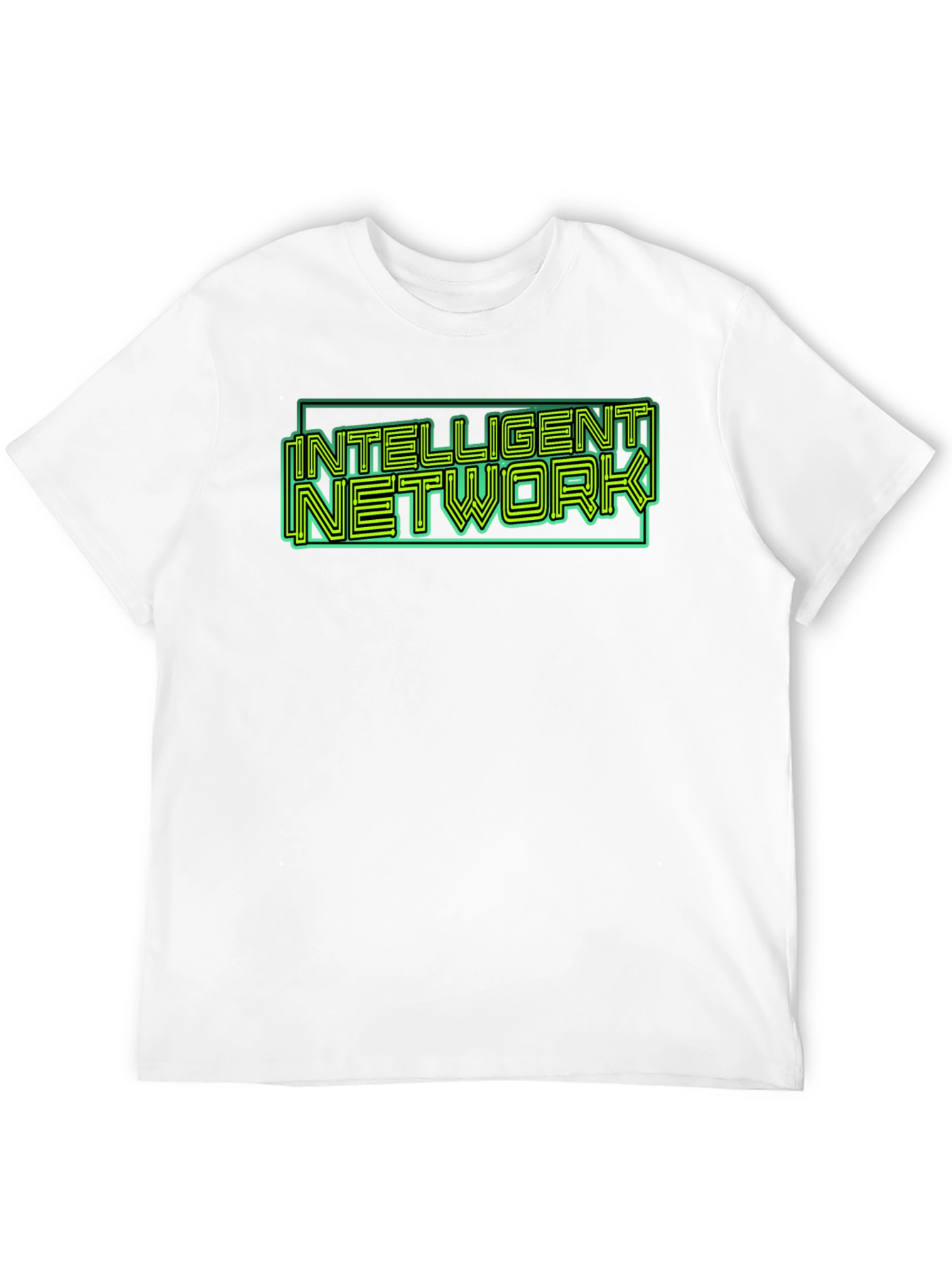 Intelligent Network Graphic T-Shirt - Black