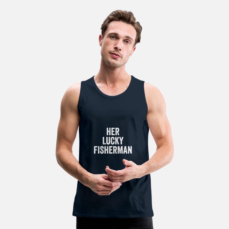 Fisherman Couples Her Lucky Fisherman Funny Gift